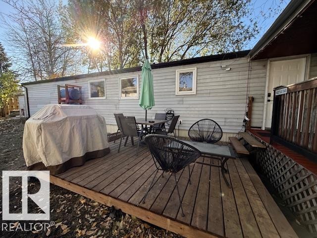 25 Ridgeway Drive, Edmonton, AB - Outdoor With Deck Patio Veranda With Exterior