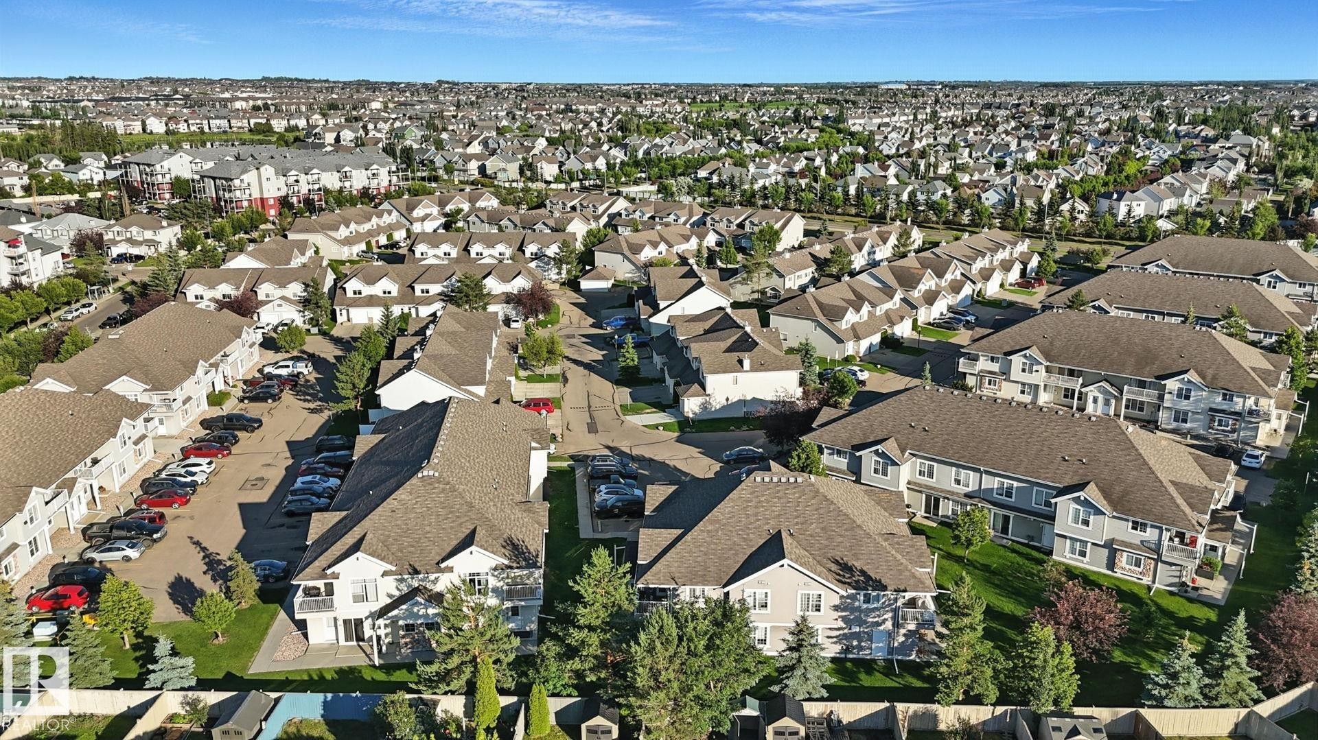 43 150 Edwards Drive, Edmonton, AB - Outdoor With View