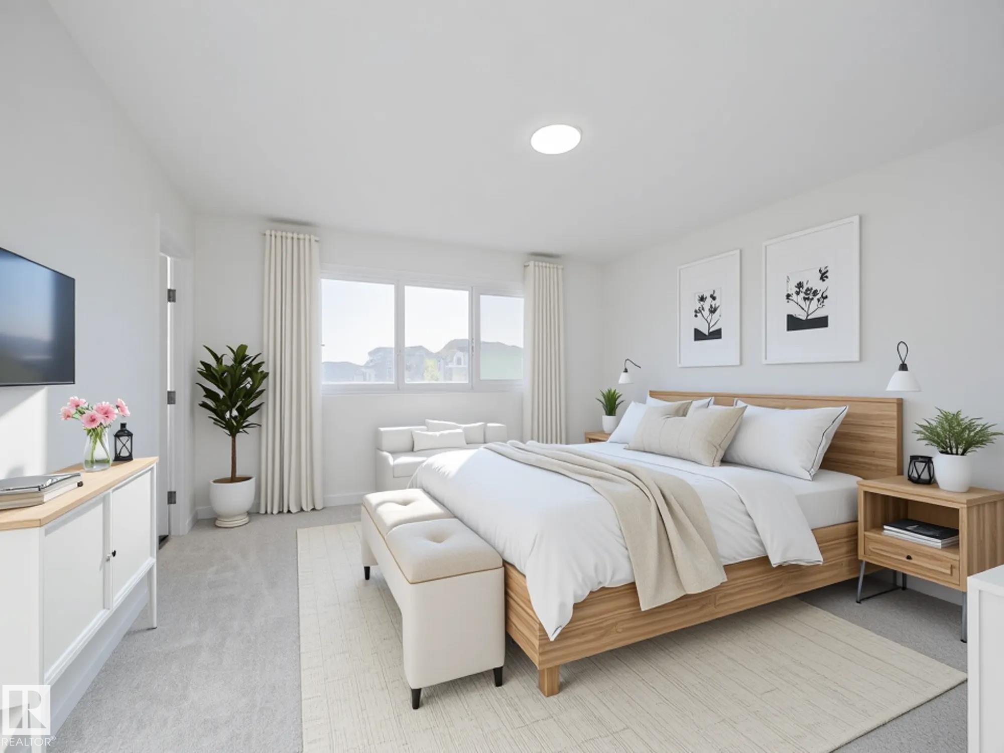 37 Rosa Crescent, St. Albert, AB - Indoor Photo Showing Bedroom