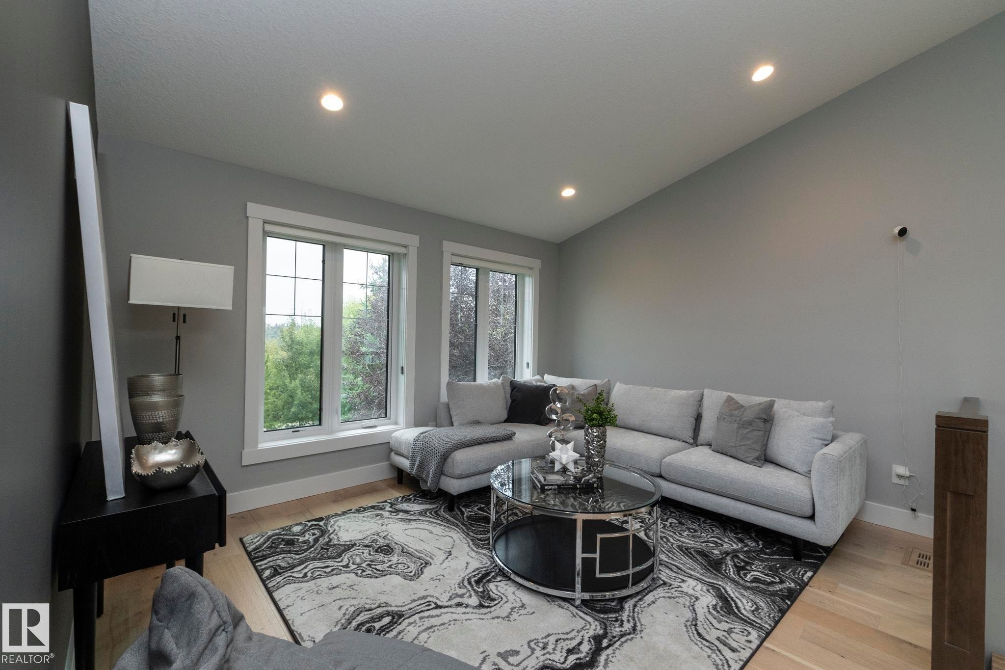 7549 May Common, Edmonton, AB - Indoor Photo Showing Living Room
