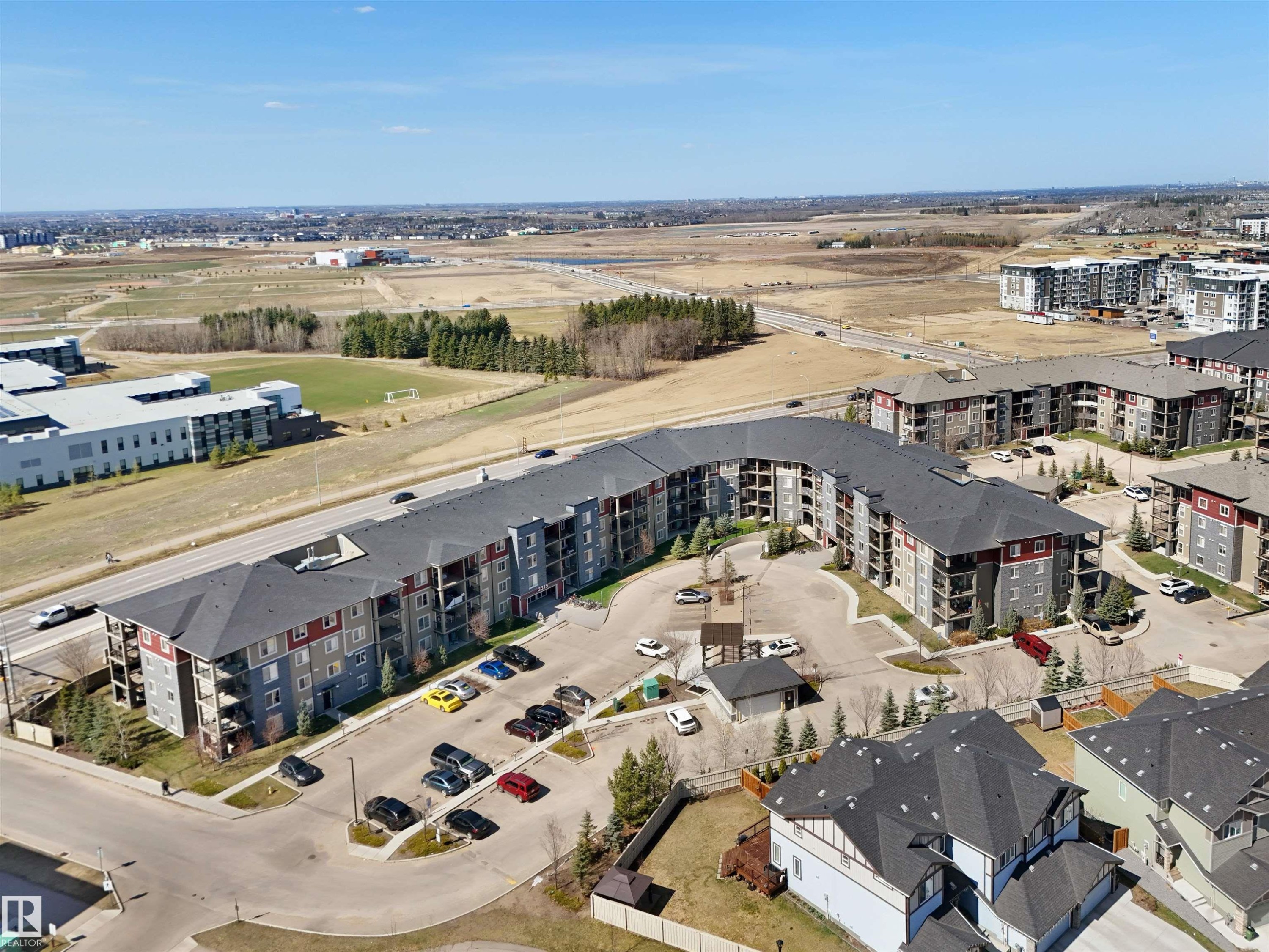 216 3315 James Mowatt Trail, Edmonton, AB - Outdoor With View