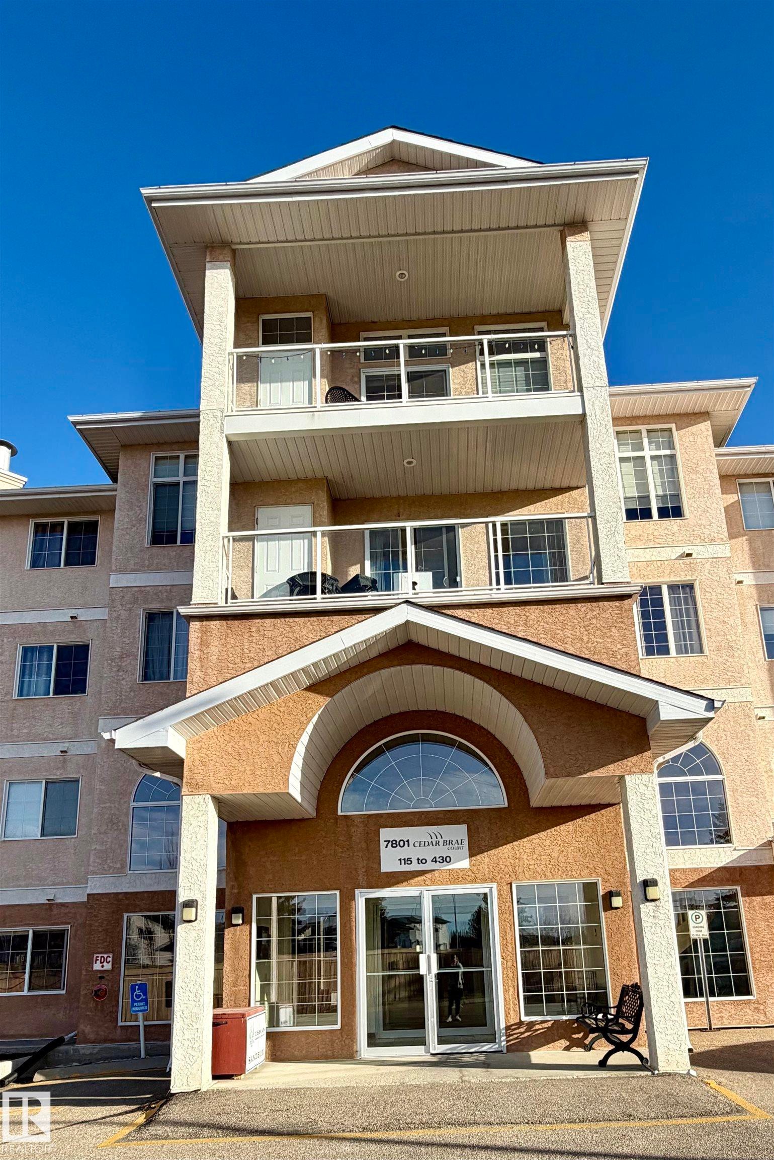 118 7801 Golf Course Road, Stony Plain, AB - Outdoor With Facade