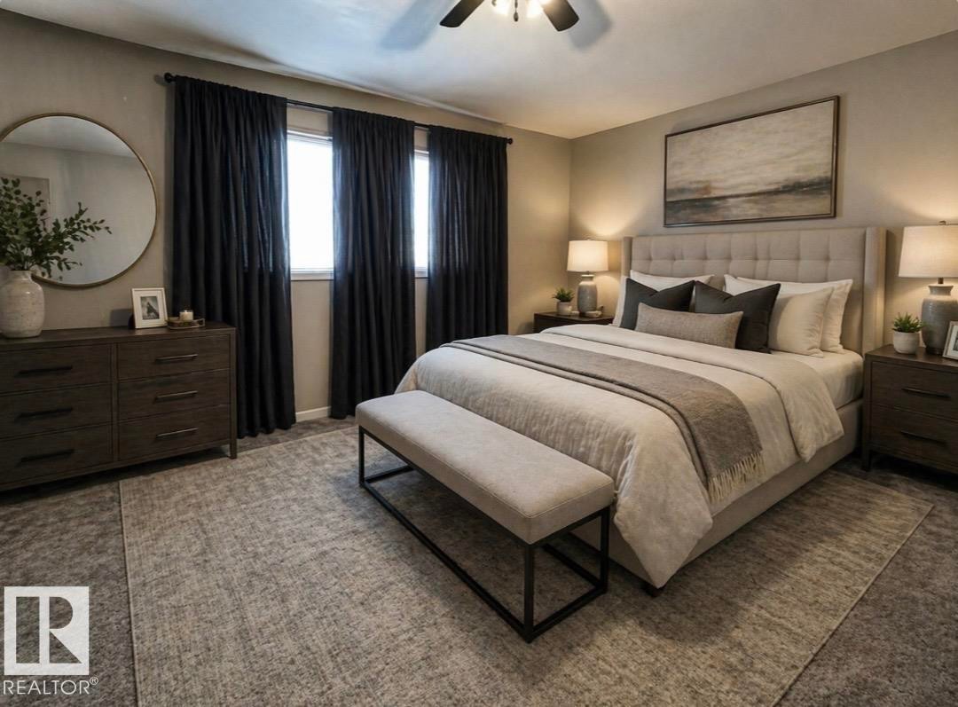 AI photo - 4903 52 Avenue, La Corey, AB - Indoor Photo Showing Bedroom