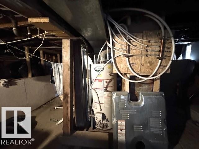 11202 96 Street, Edmonton, AB - Indoor Photo Showing Basement