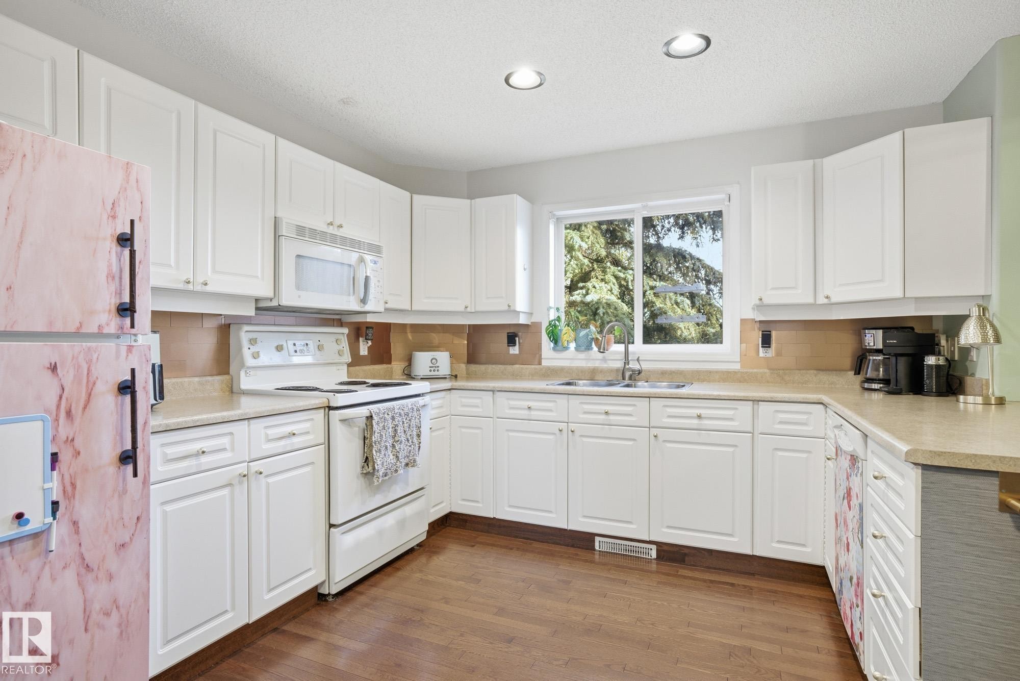 17 9935 167 Street, Edmonton, AB - Indoor Photo Showing Kitchen With Double Sink