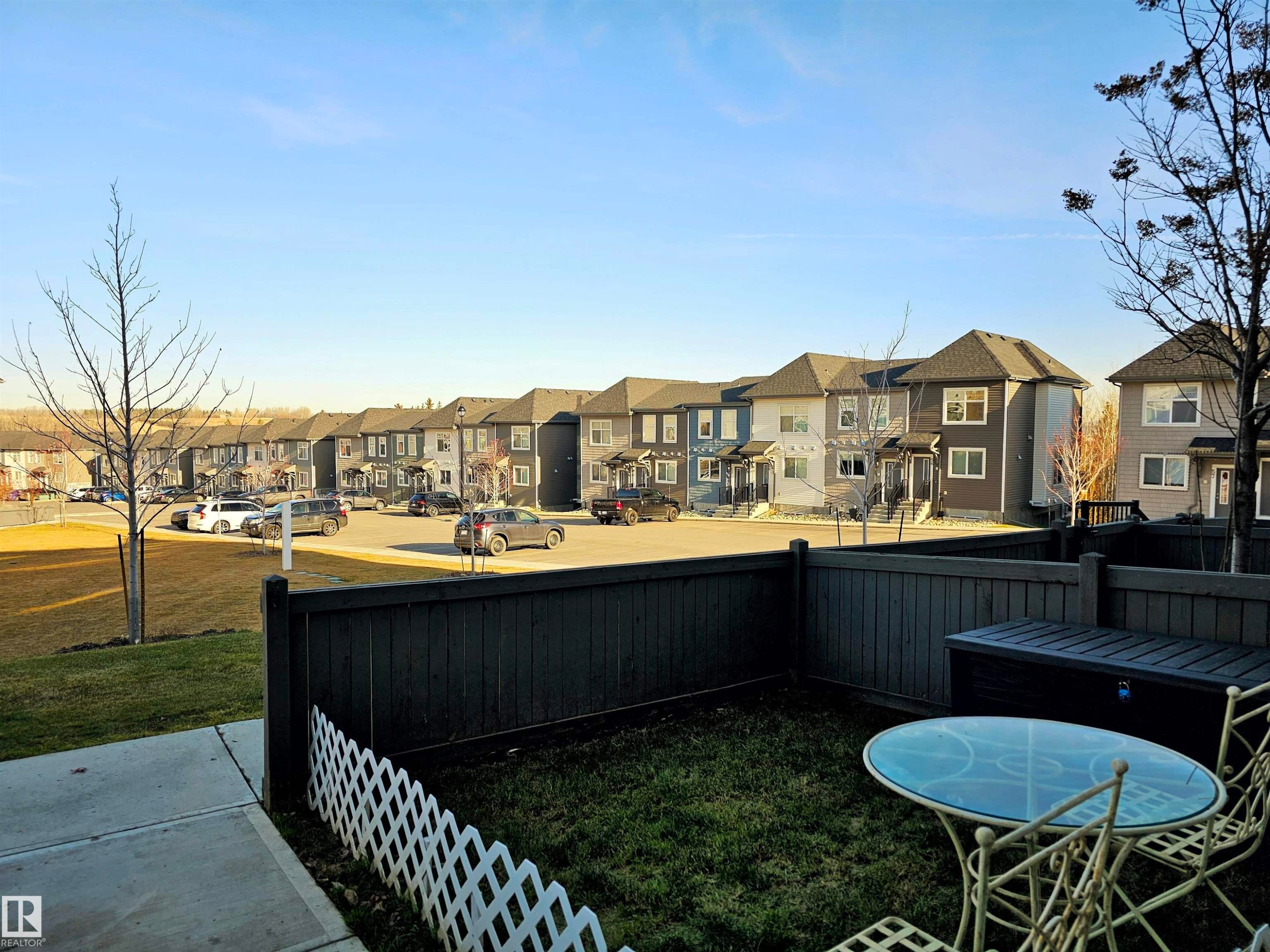 View of patio - 83 600 Bellerose Drive, St. Albert, AB - Outdoor