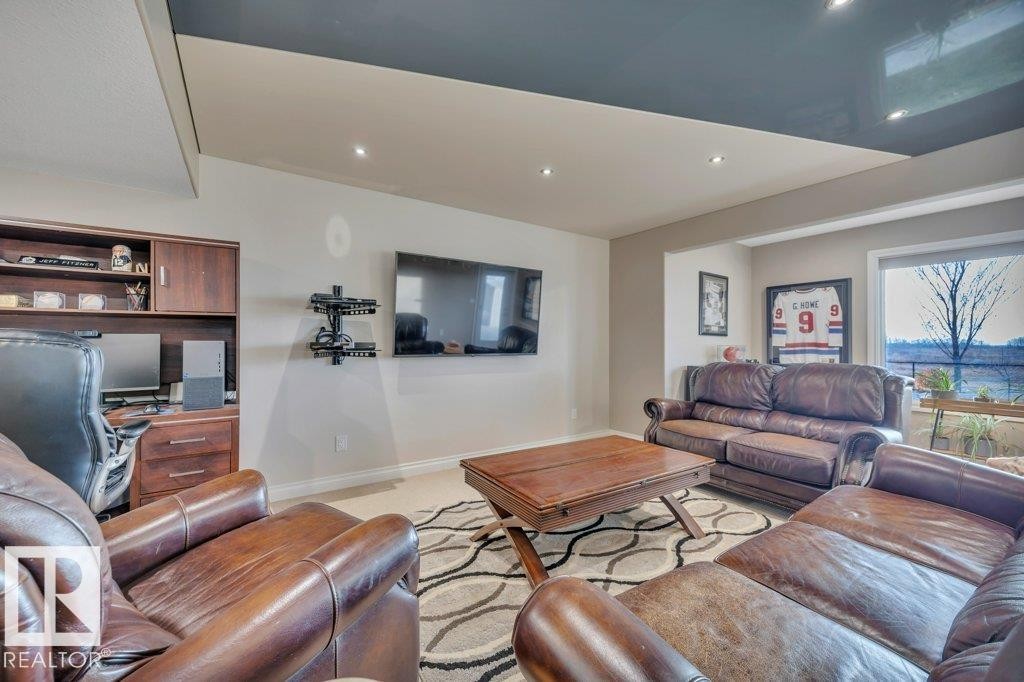 827 Southfork Green, Leduc, AB - Indoor Photo Showing Living Room