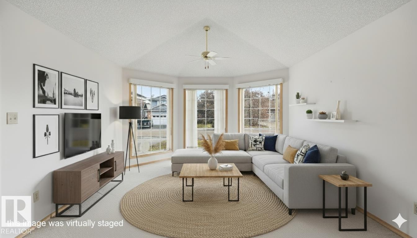 Edmonton, AB - Indoor Photo Showing Living Room