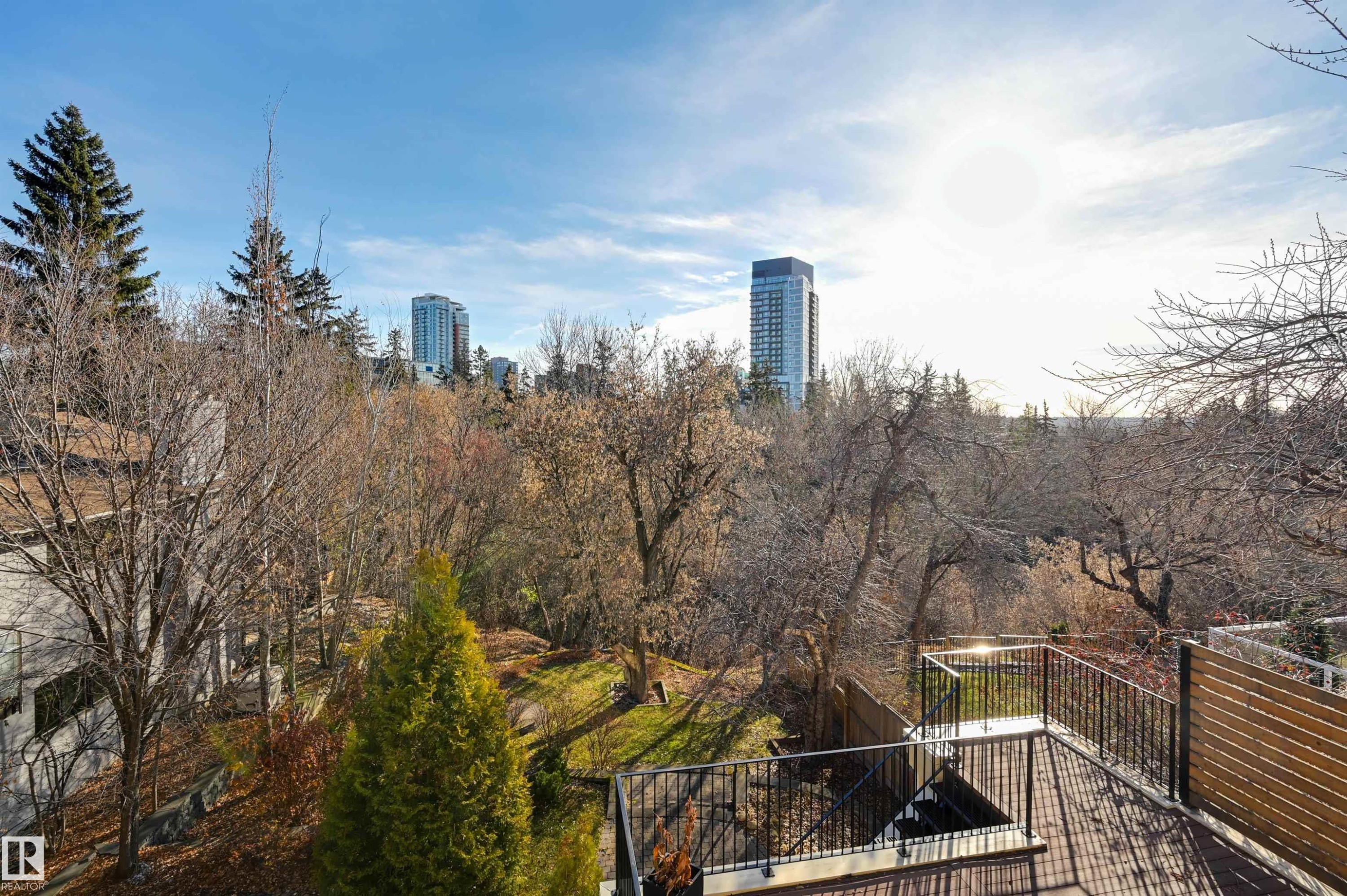 10317 Villa Avenue, Edmonton, AB - Outdoor With View
