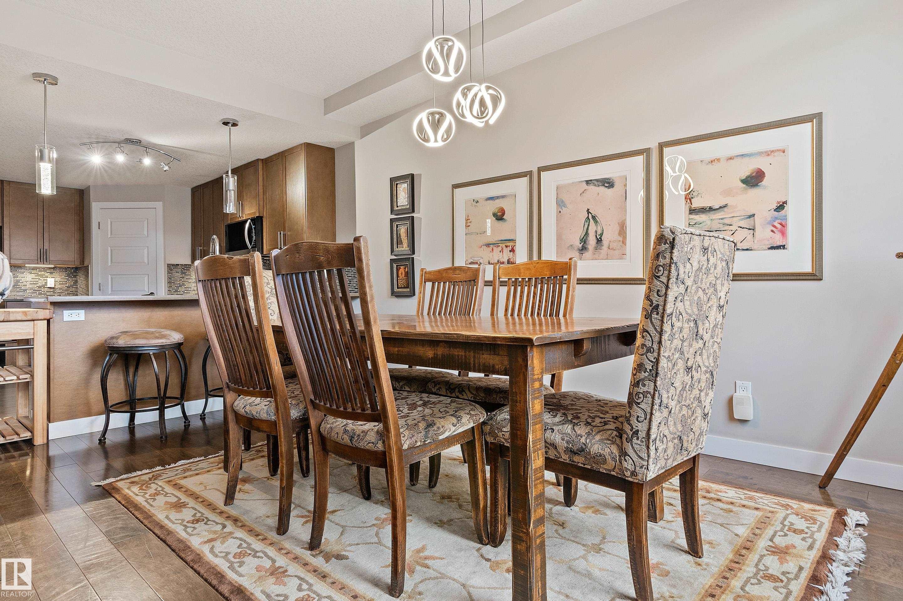 101 5151 Windermere Boulevard, Edmonton, AB - Indoor Photo Showing Dining Room