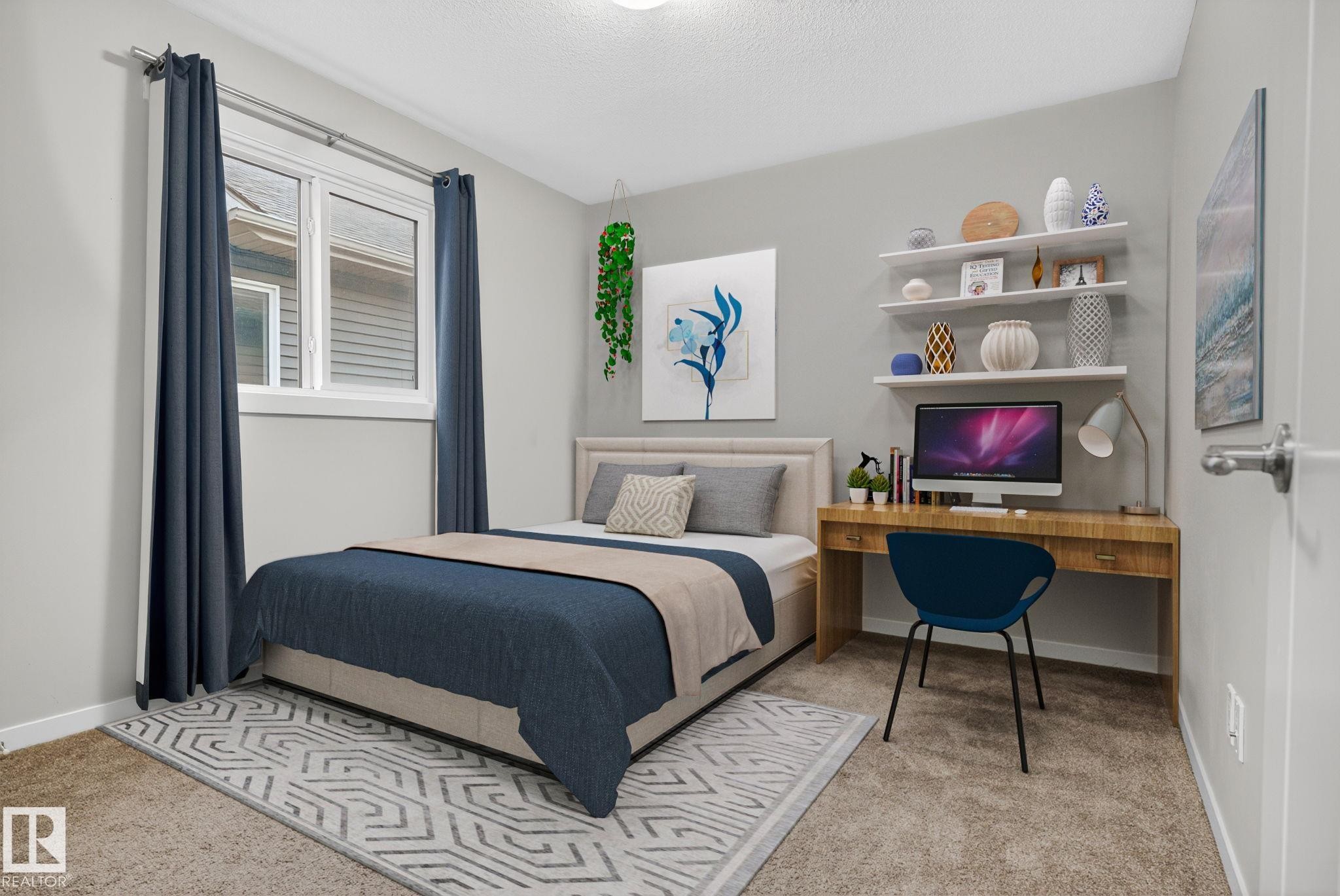 3319 8 Street, Edmonton, AB - Indoor Photo Showing Bedroom