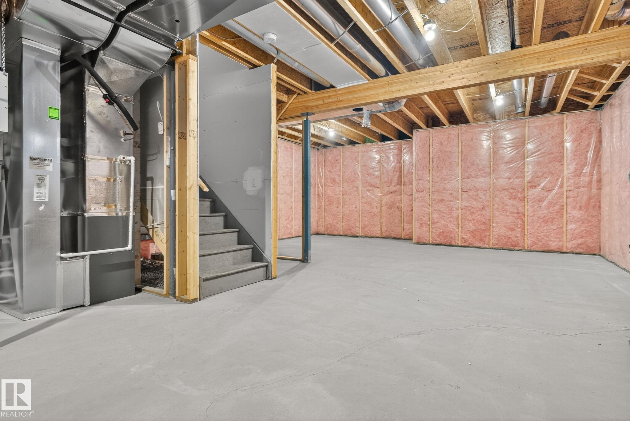 3319 8 Street, Edmonton, AB - Indoor Photo Showing Basement