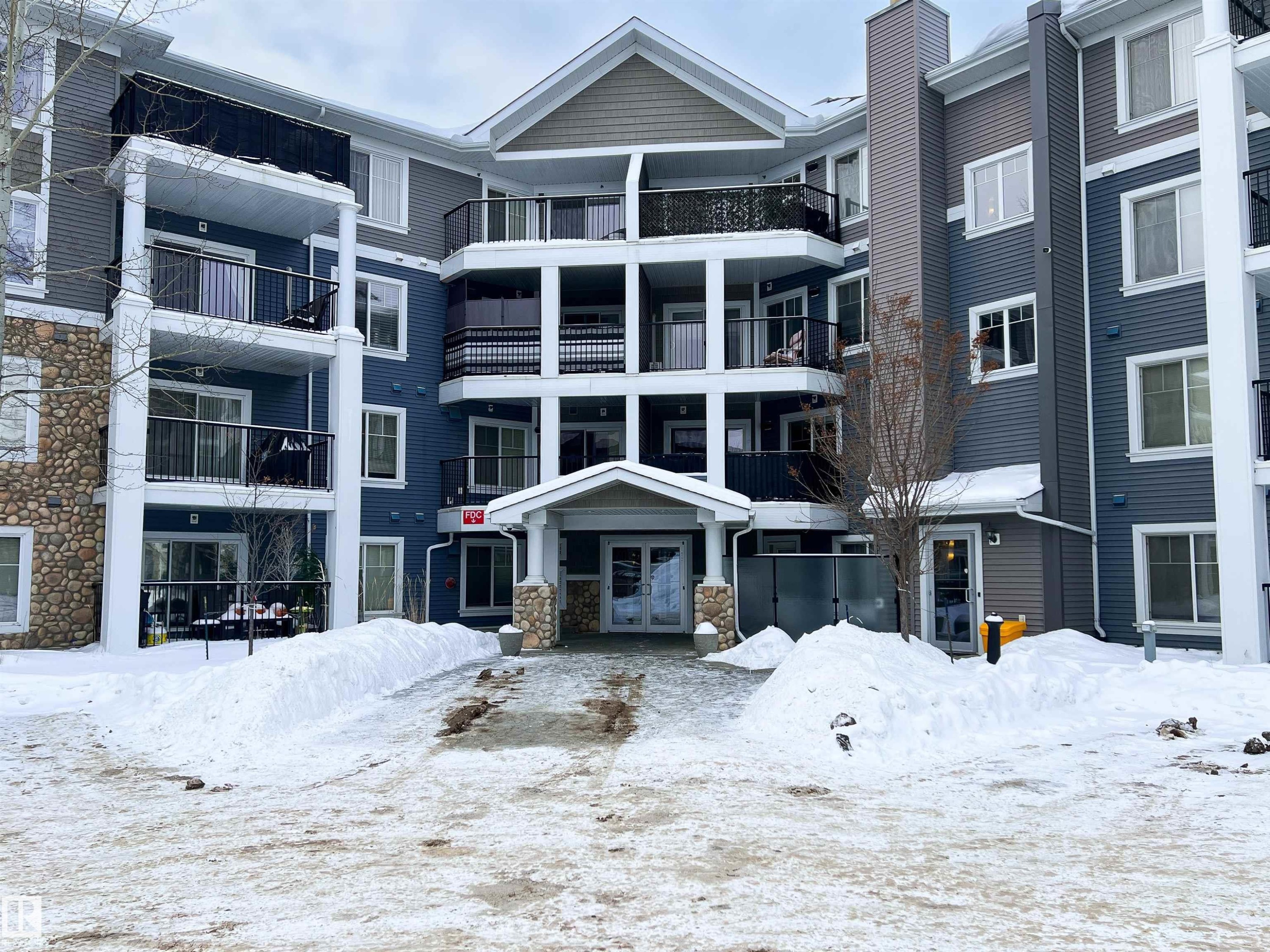 413 6084 Stanton Drive, Edmonton, AB - Outdoor With Balcony With Facade