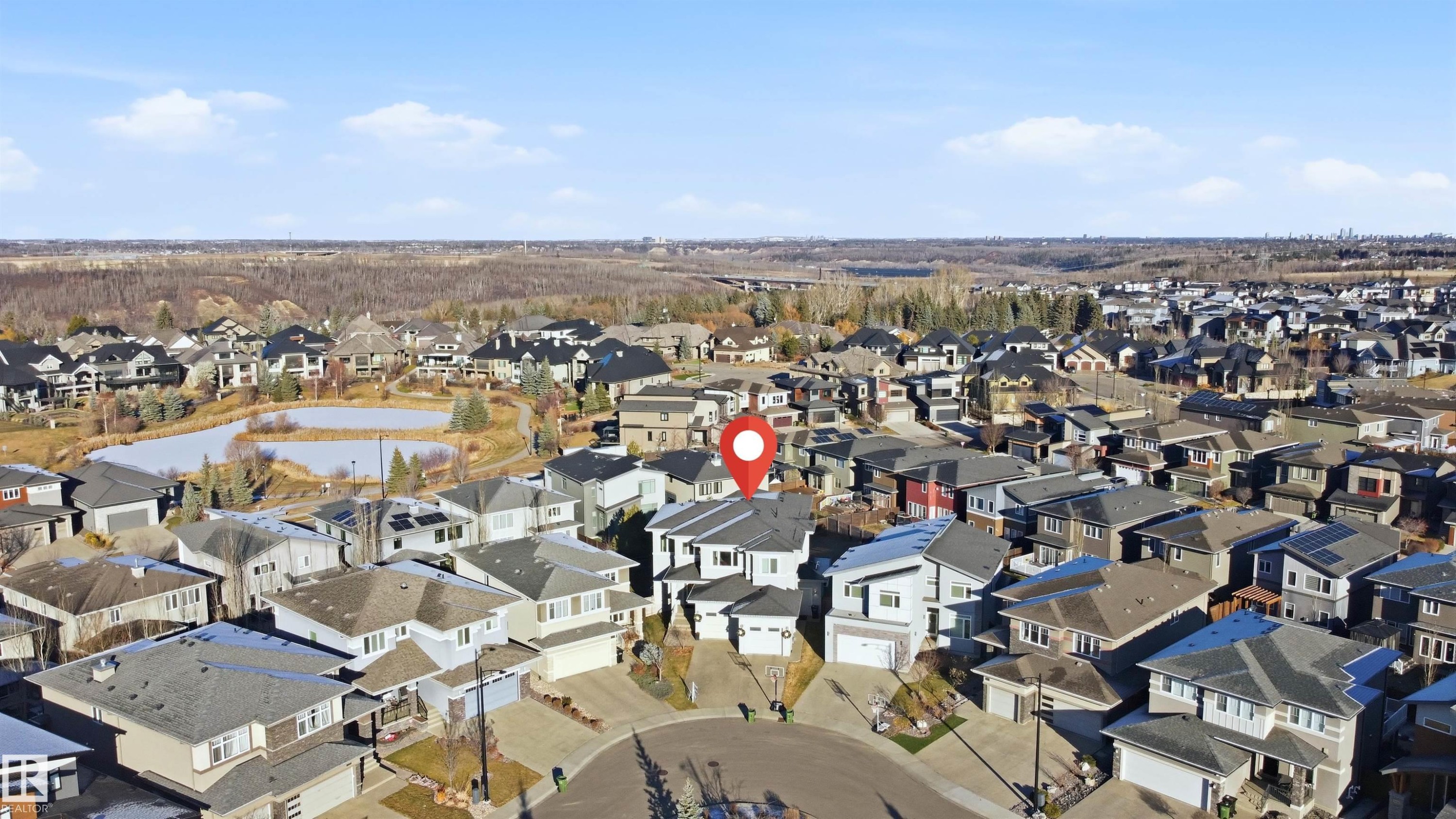 2620 Wheaton Close, Edmonton, AB - Outdoor With View