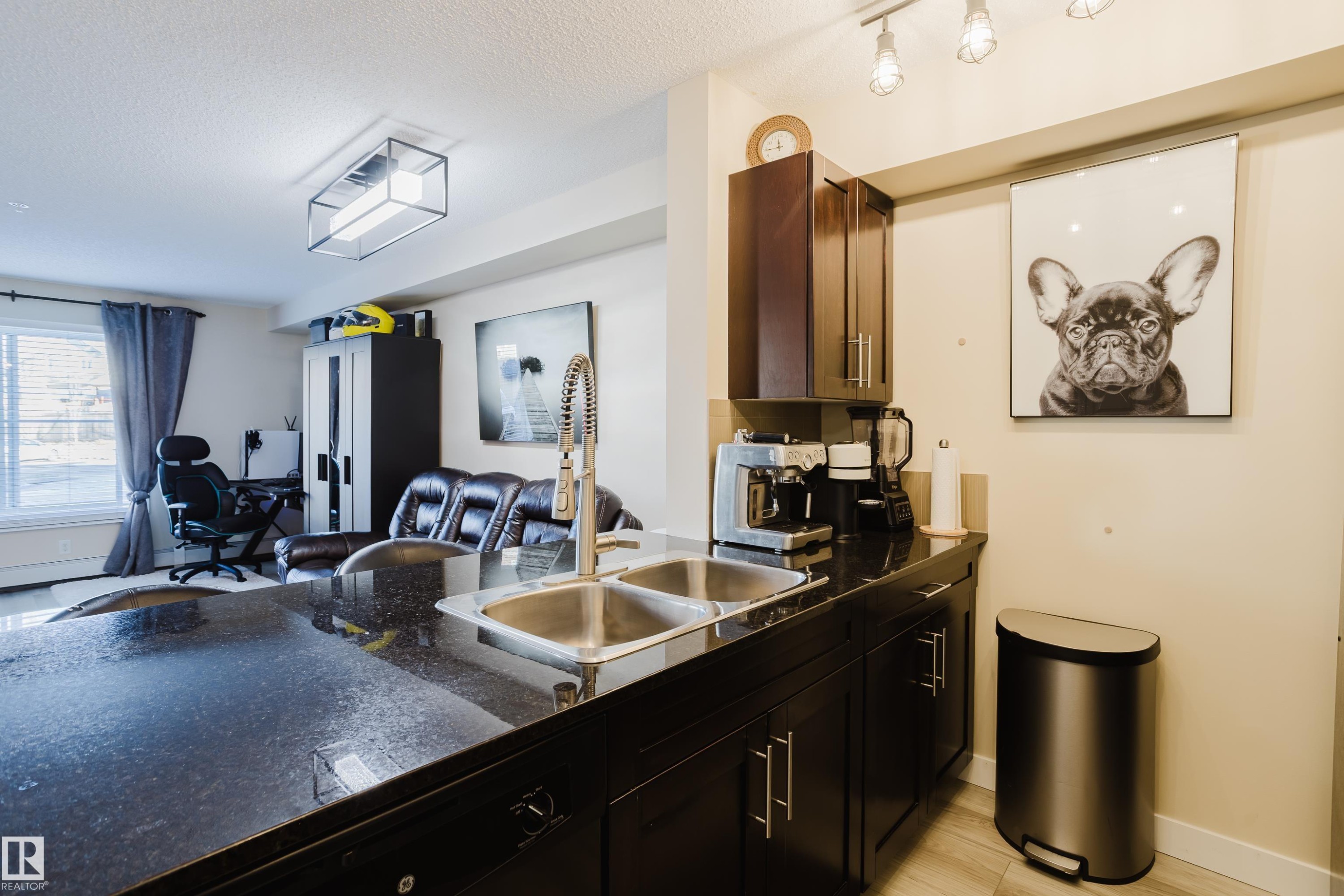 109 530 Watt Boulevard, Edmonton, AB - Indoor Photo Showing Kitchen With Double Sink