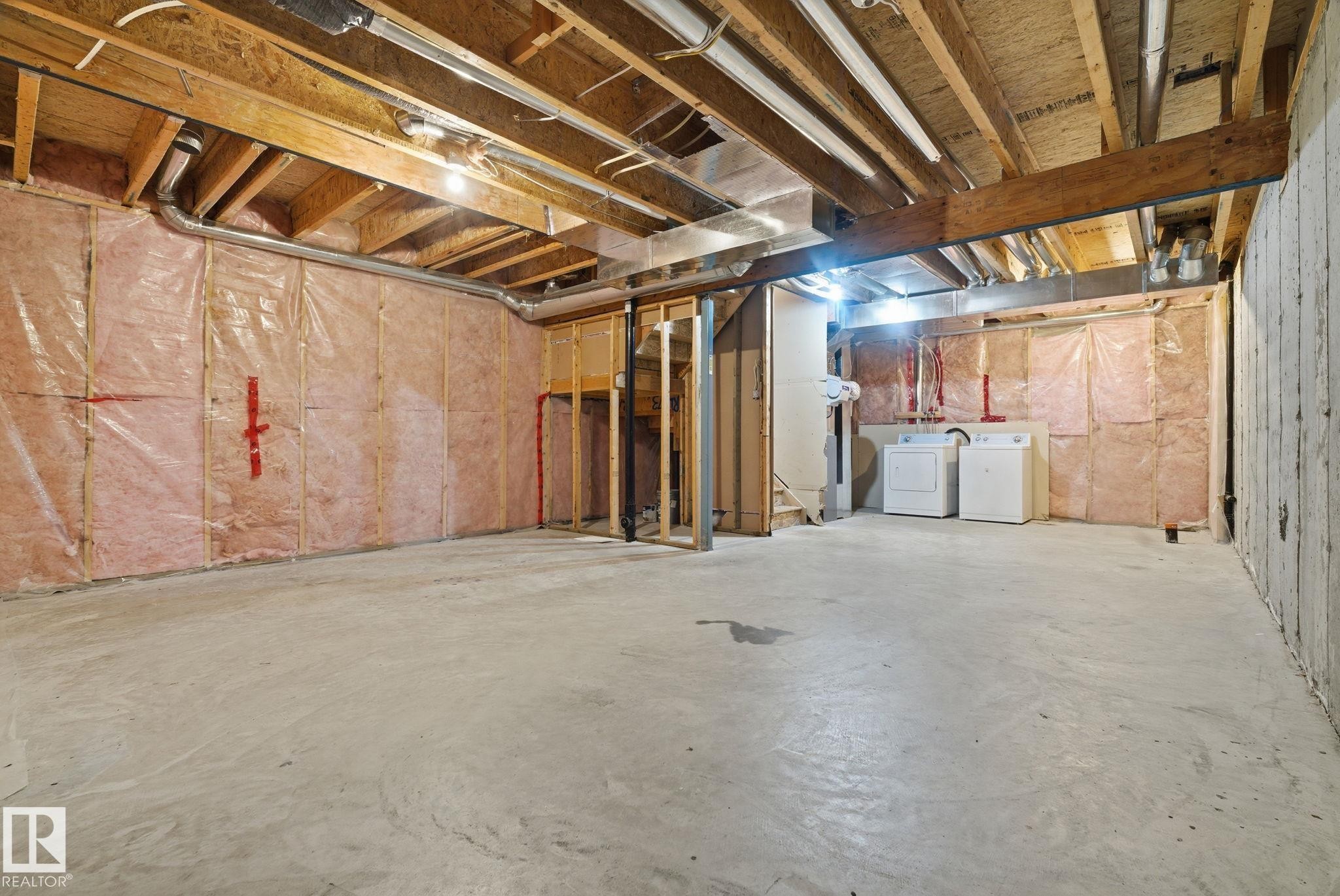 17365 8A Avenue, Edmonton, AB - Indoor Photo Showing Basement