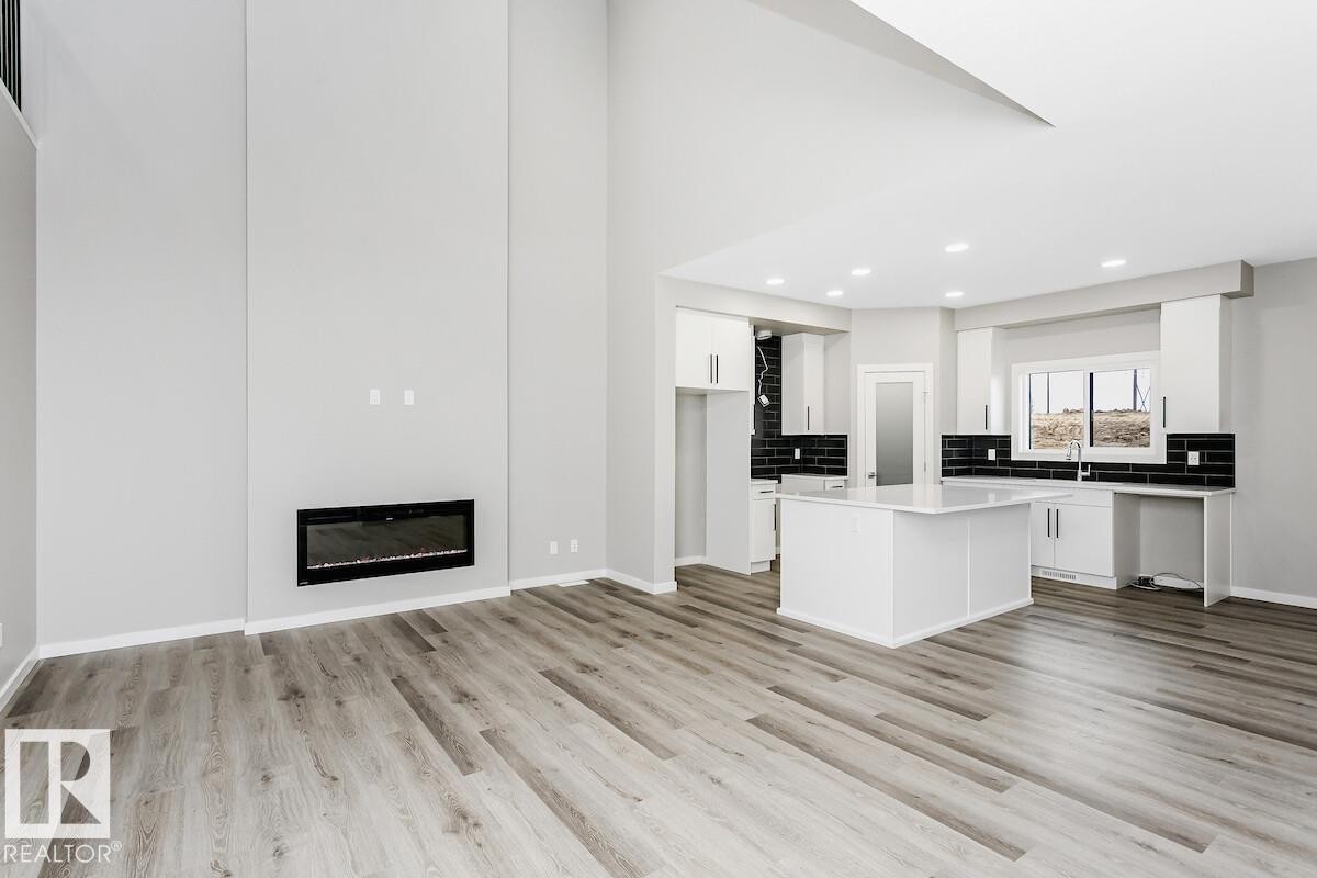 2363 Egret Way, Edmonton, AB - Indoor With Fireplace