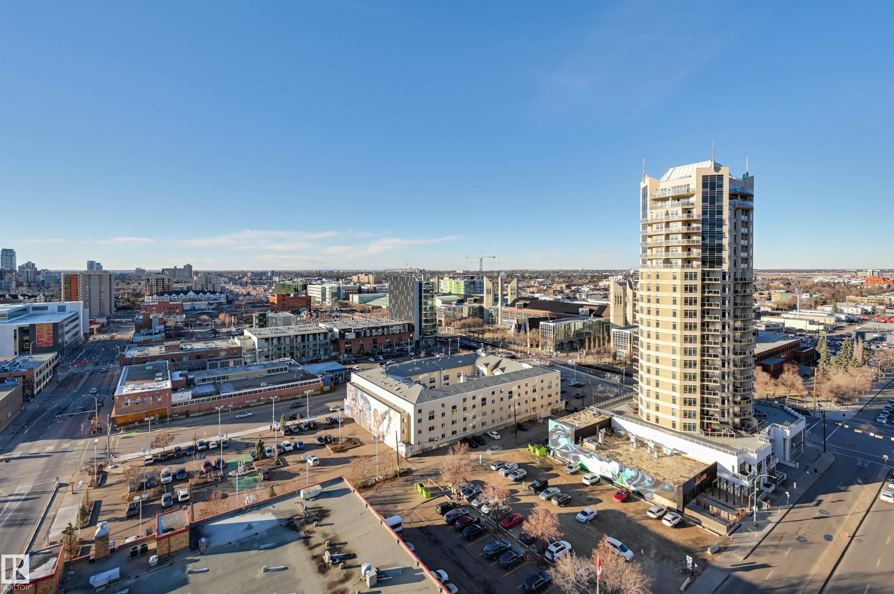 1807 10303 105 Street, Edmonton, AB - Outdoor With View