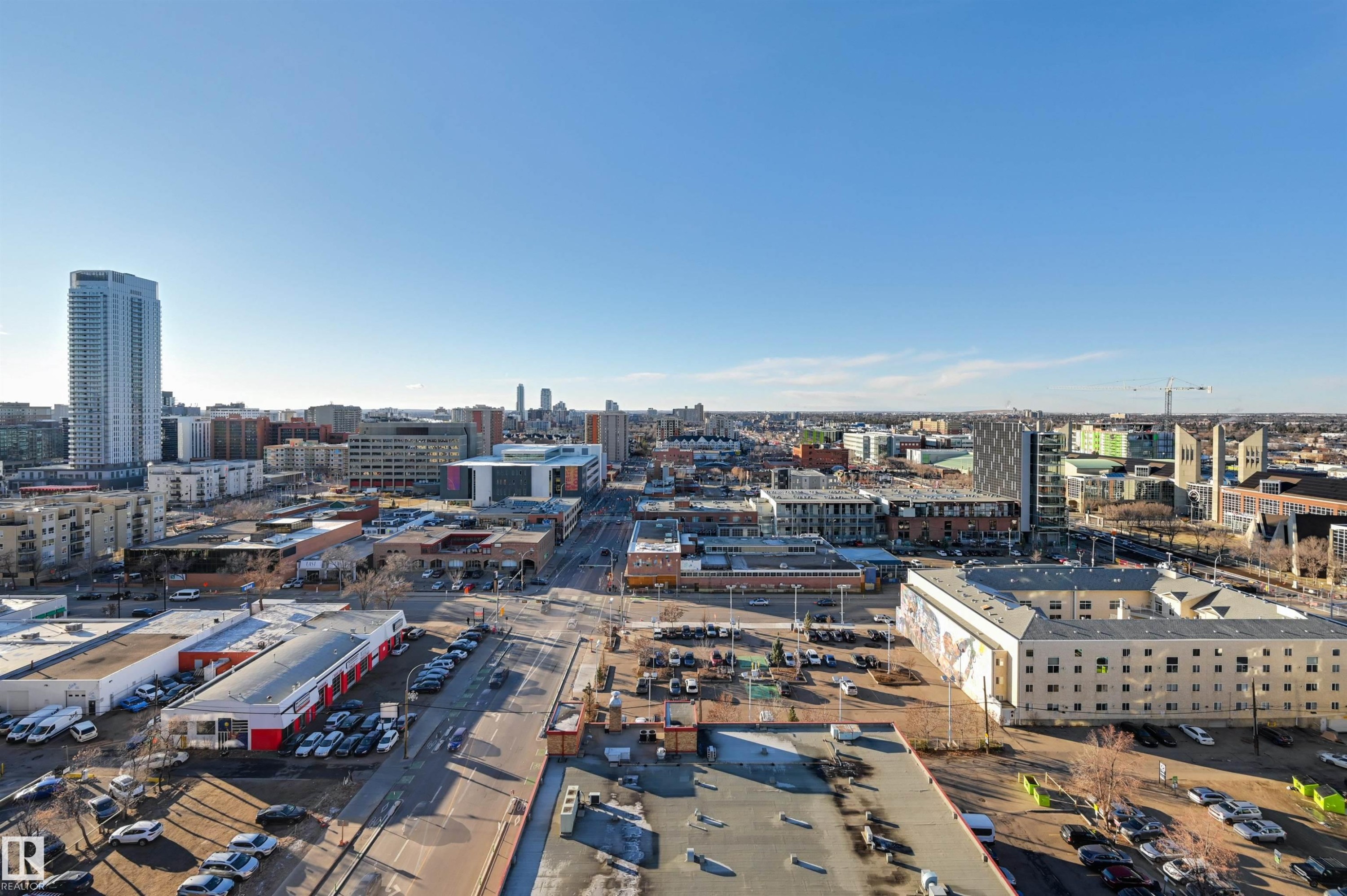1807 10303 105 Street, Edmonton, AB - Outdoor With View