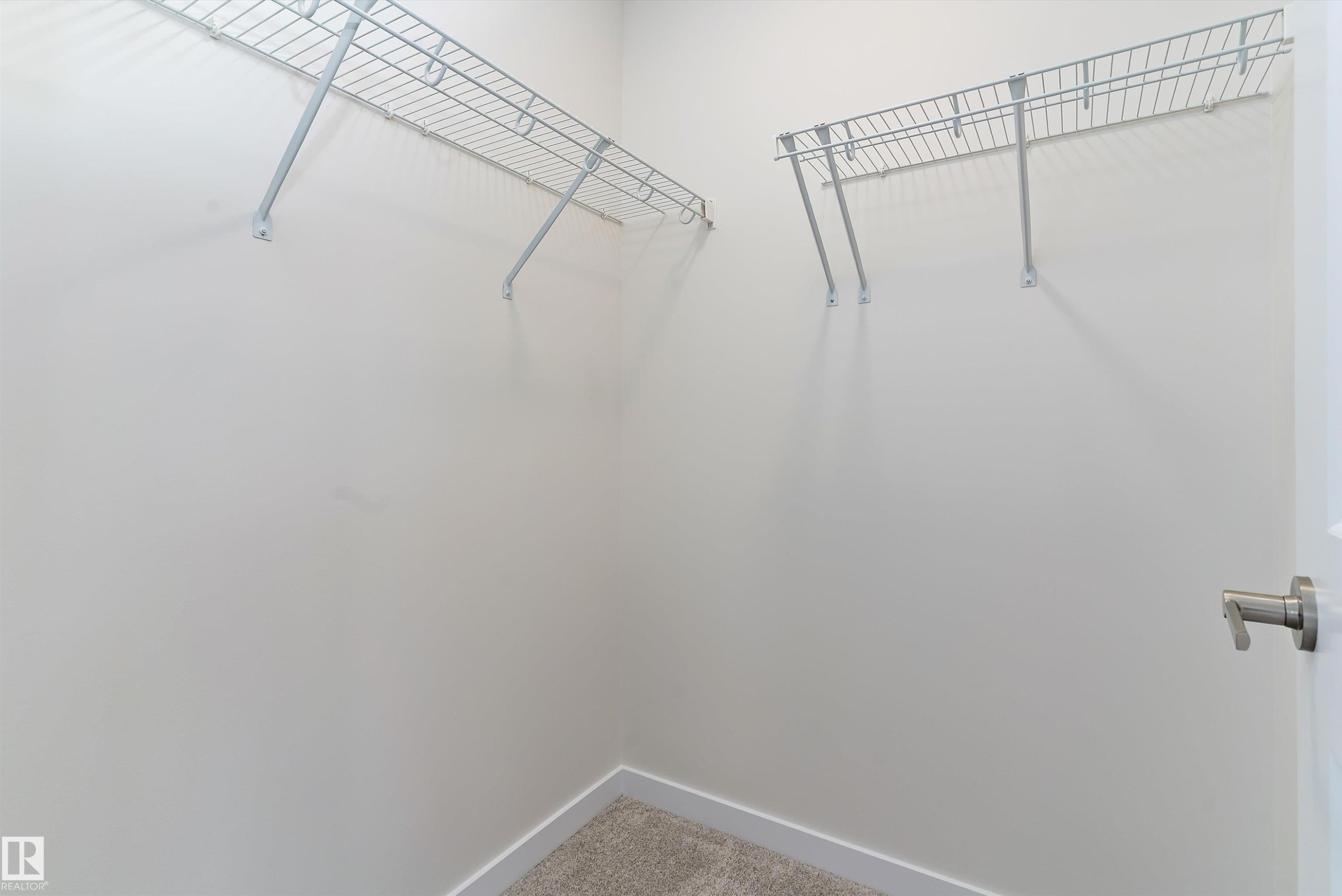 Walk in closet with carpet floors - 823 Rowan Close, Edmonton, AB - Indoor With Storage