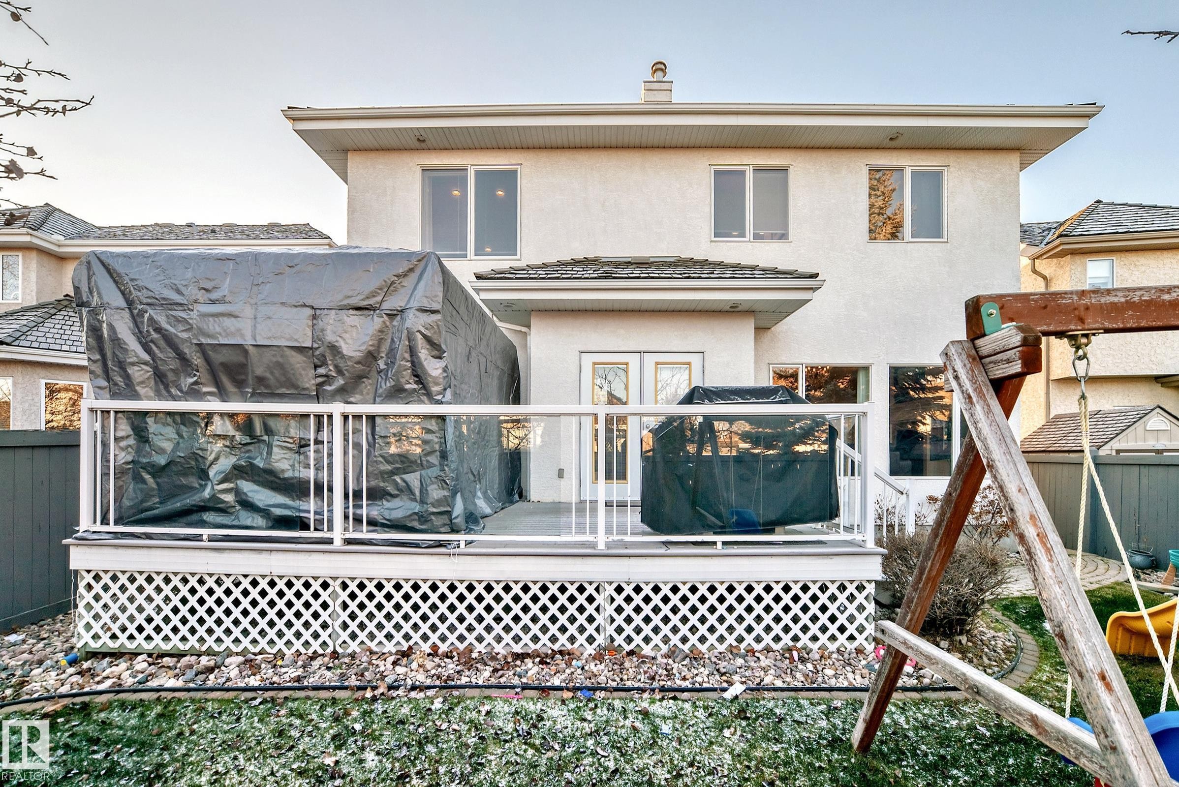 203 Darlington Crescent, Edmonton, AB - Outdoor With Deck Patio Veranda