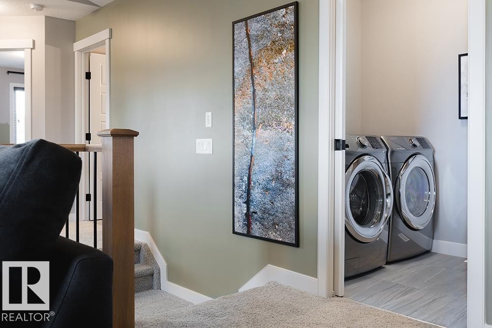 9389 Cooper Bend Bend, Edmonton, AB - Indoor Photo Showing Laundry Room