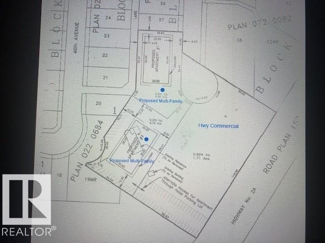 Map / location - 4213 42 Avenue, Innisfail, AB - Other