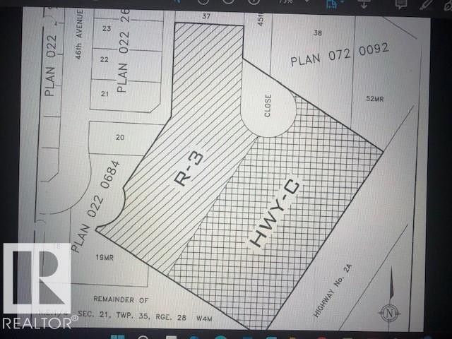 Parcel map - 4213 42 Avenue, Innisfail, AB - Other