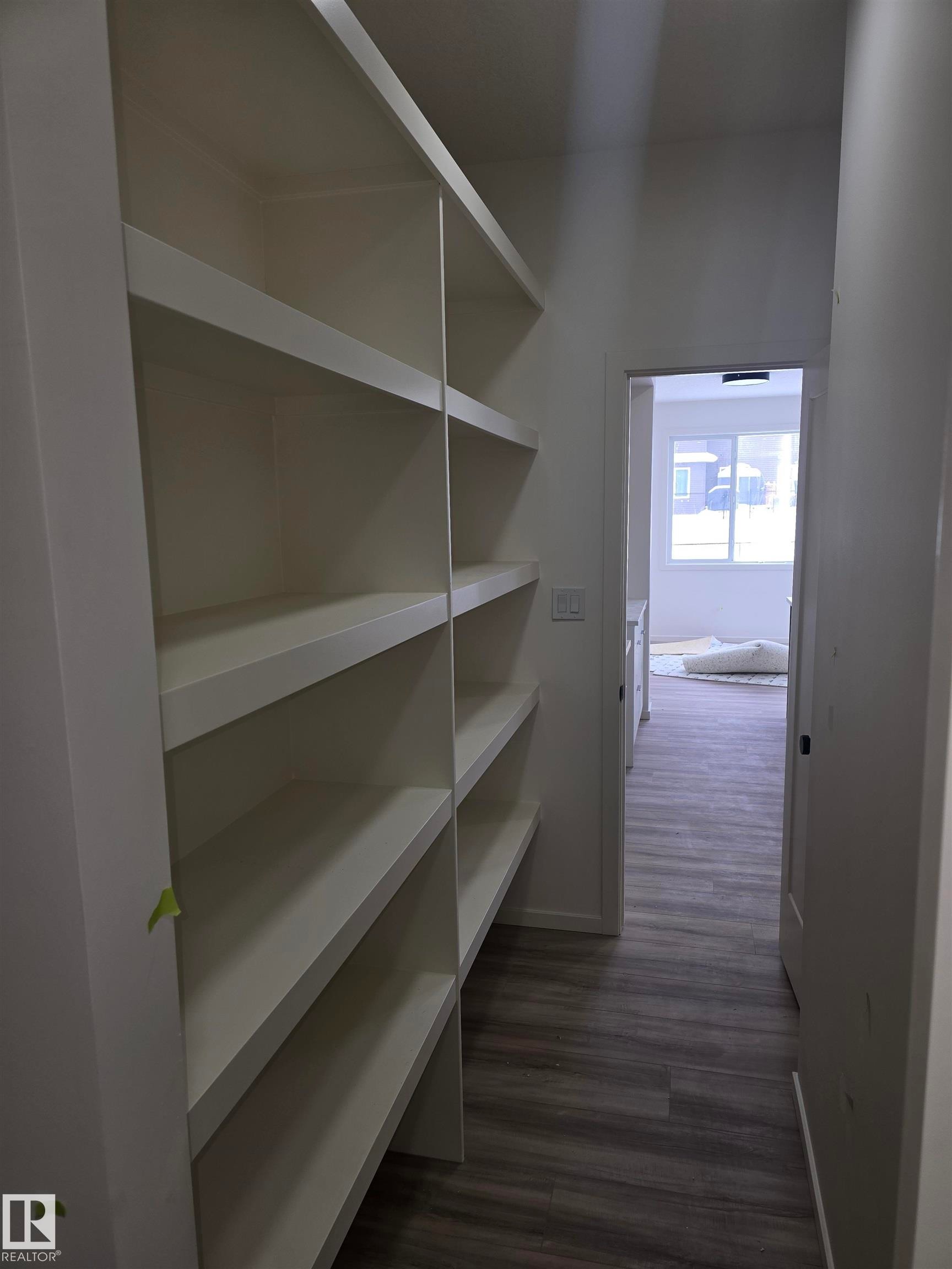View of pantry - 7706 174A Avenue, Edmonton, AB - Indoor With Storage