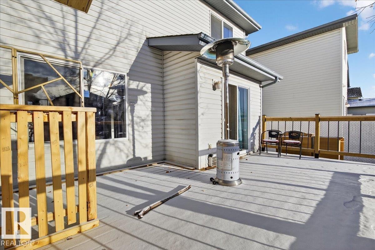 3323 26 Avenue, Edmonton, AB - Outdoor With Deck Patio Veranda With Exterior