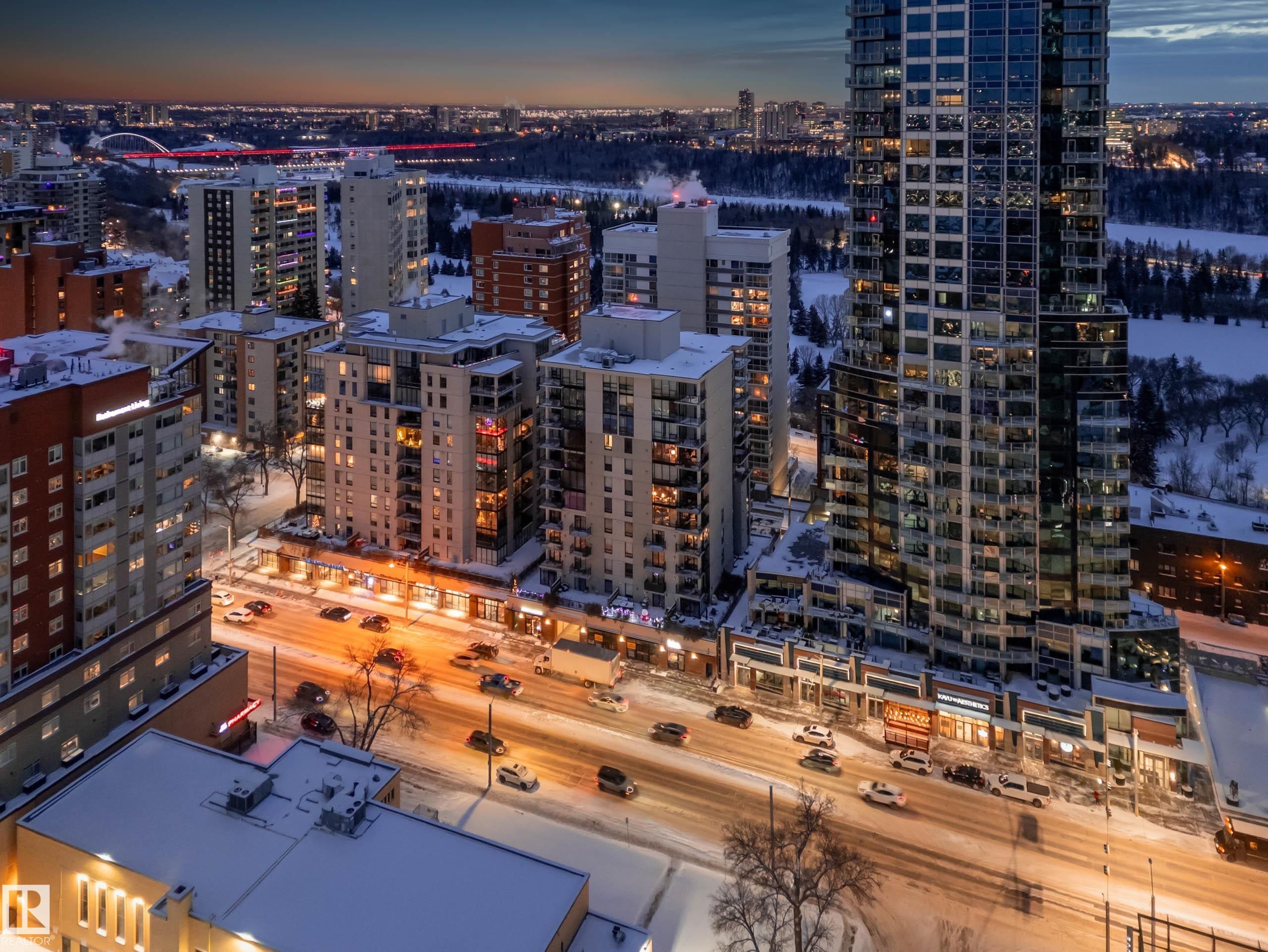 1200 11933 Jasper Avenue, Edmonton, AB - Outdoor With View