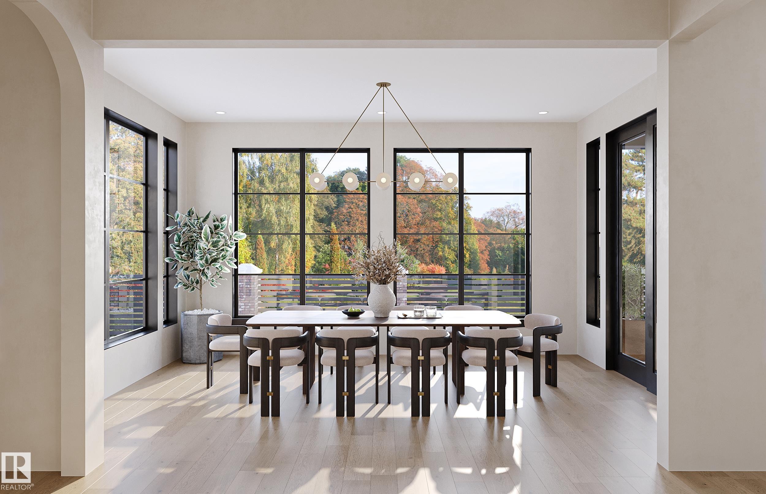 14702 Park Drive, Edmonton, AB - Indoor Photo Showing Dining Room