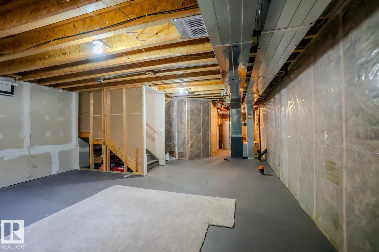 747 Eagleson Crescent, Edmonton, AB - Indoor Photo Showing Basement