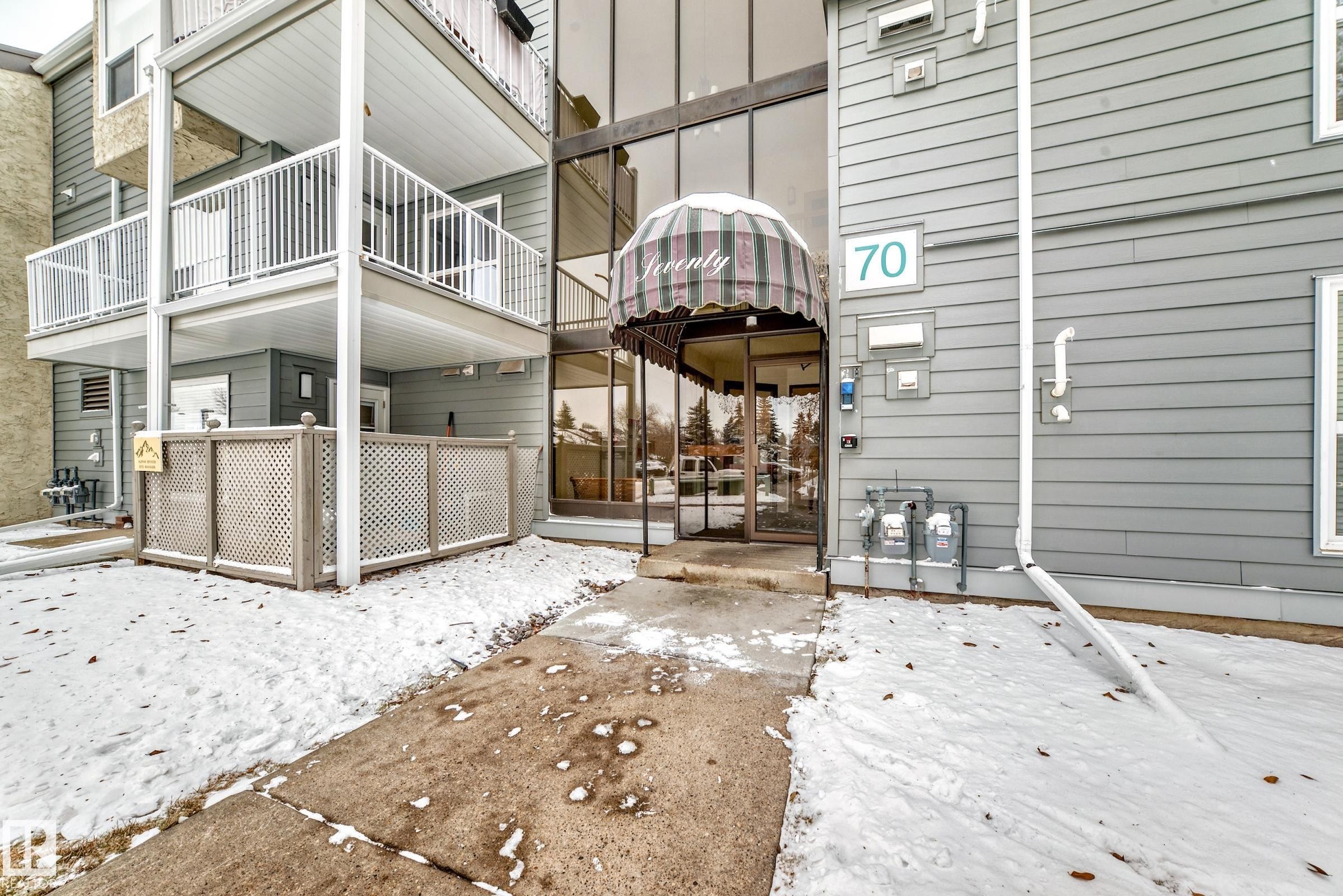 104 70 Alpine Place, St. Albert, AB - Outdoor With Balcony