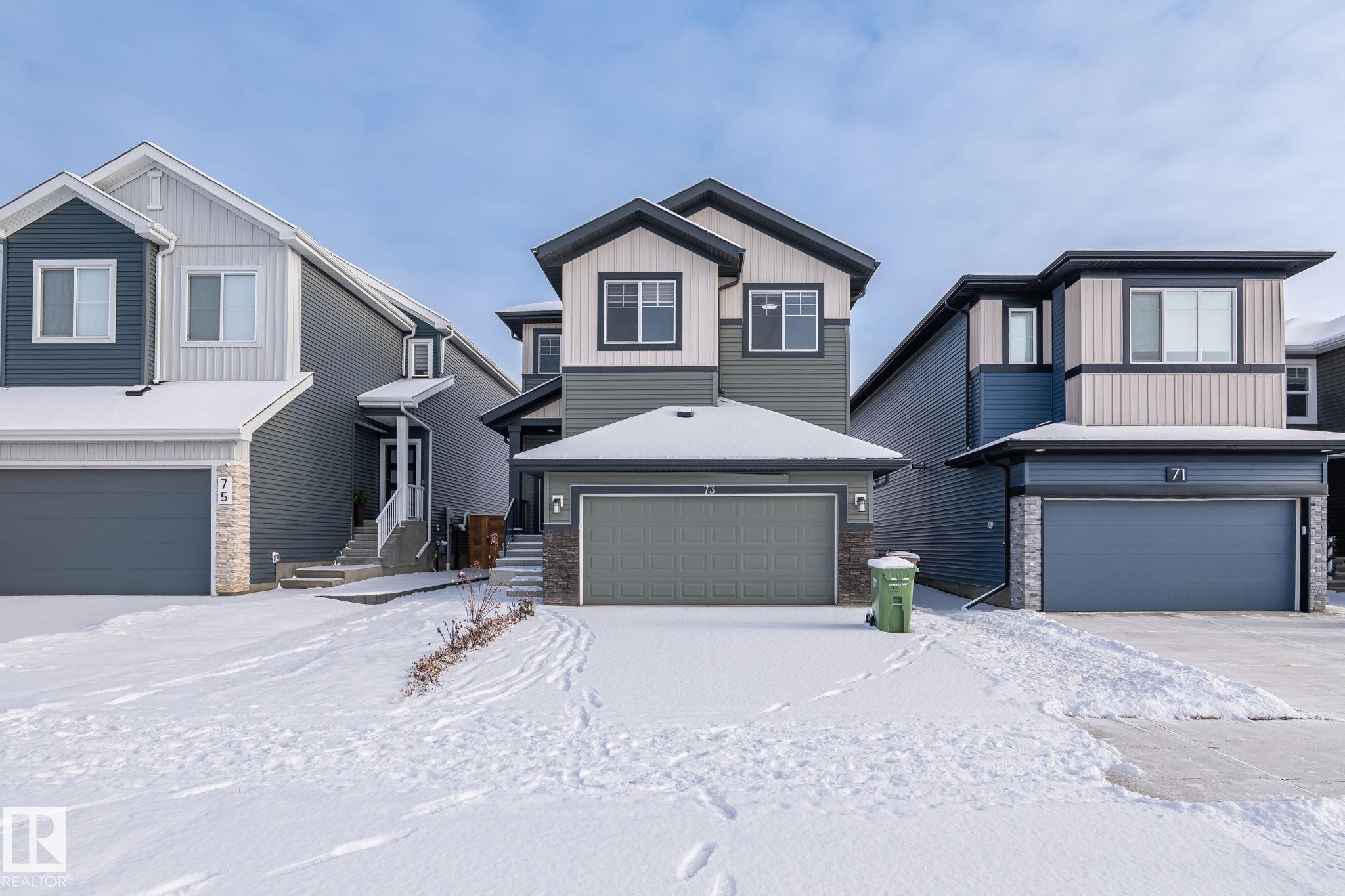 73 Redspur Drive, St. Albert, AB - Outdoor With Facade