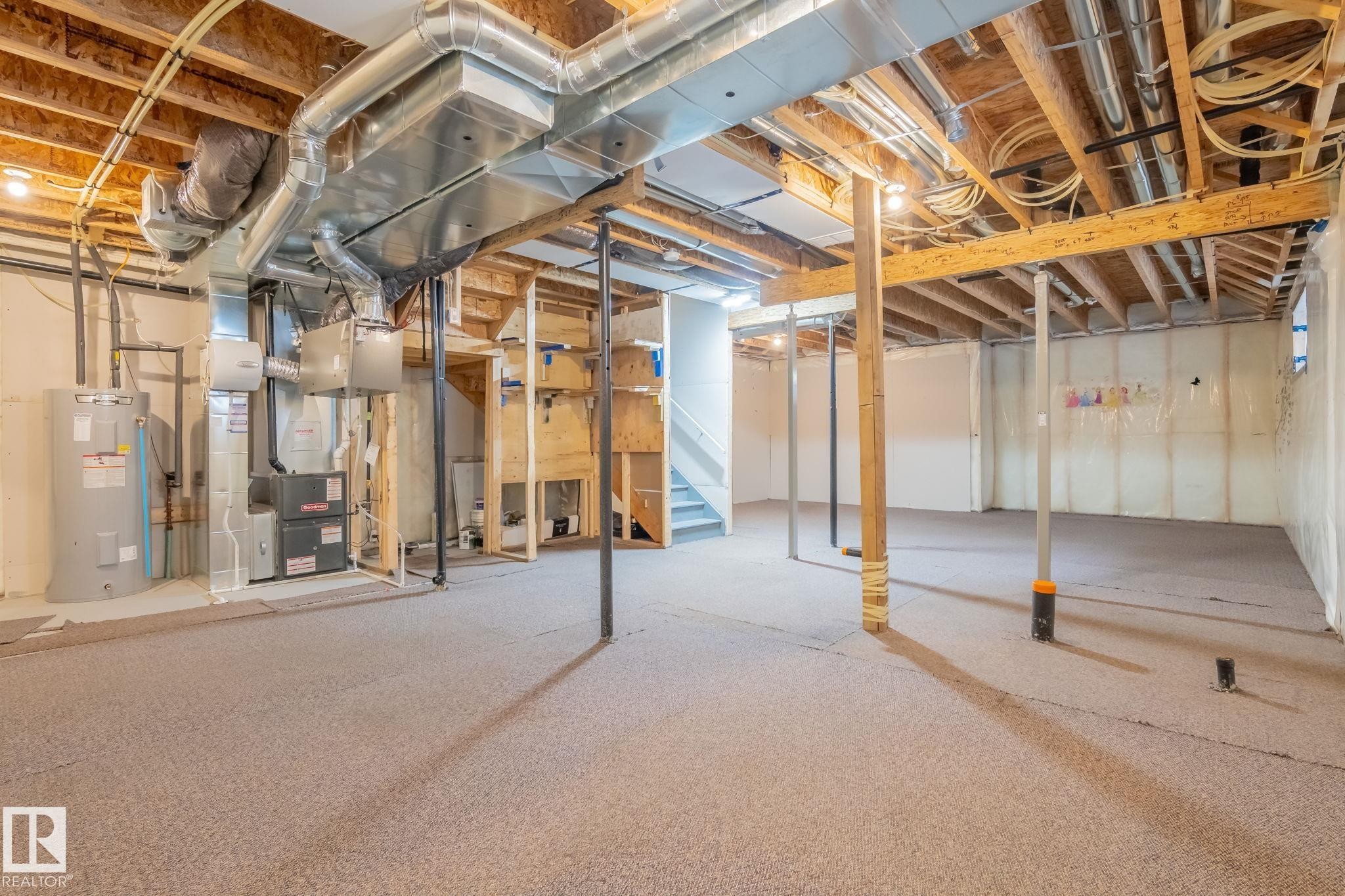 73 Redspur Drive, St. Albert, AB - Indoor Photo Showing Basement