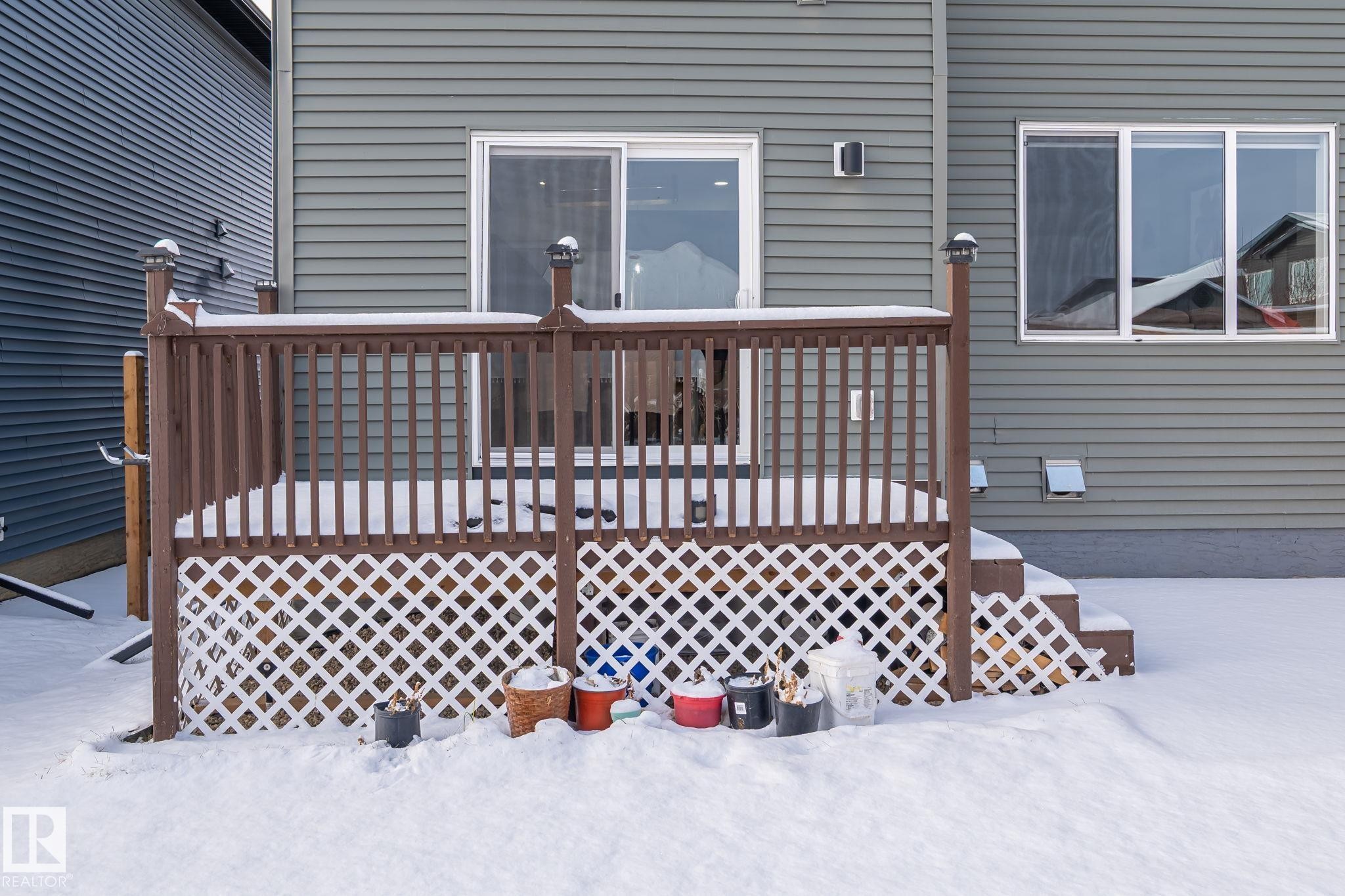 73 Redspur Drive, St. Albert, AB - Outdoor With Deck Patio Veranda With Exterior