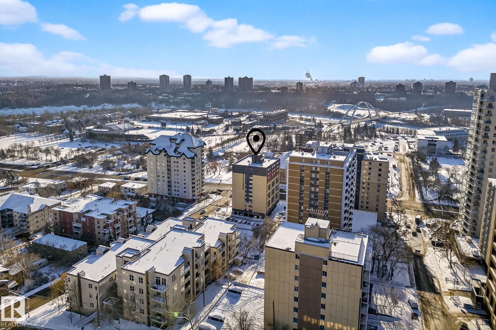 308 9710 105 Street, Edmonton, AB - Outdoor With View