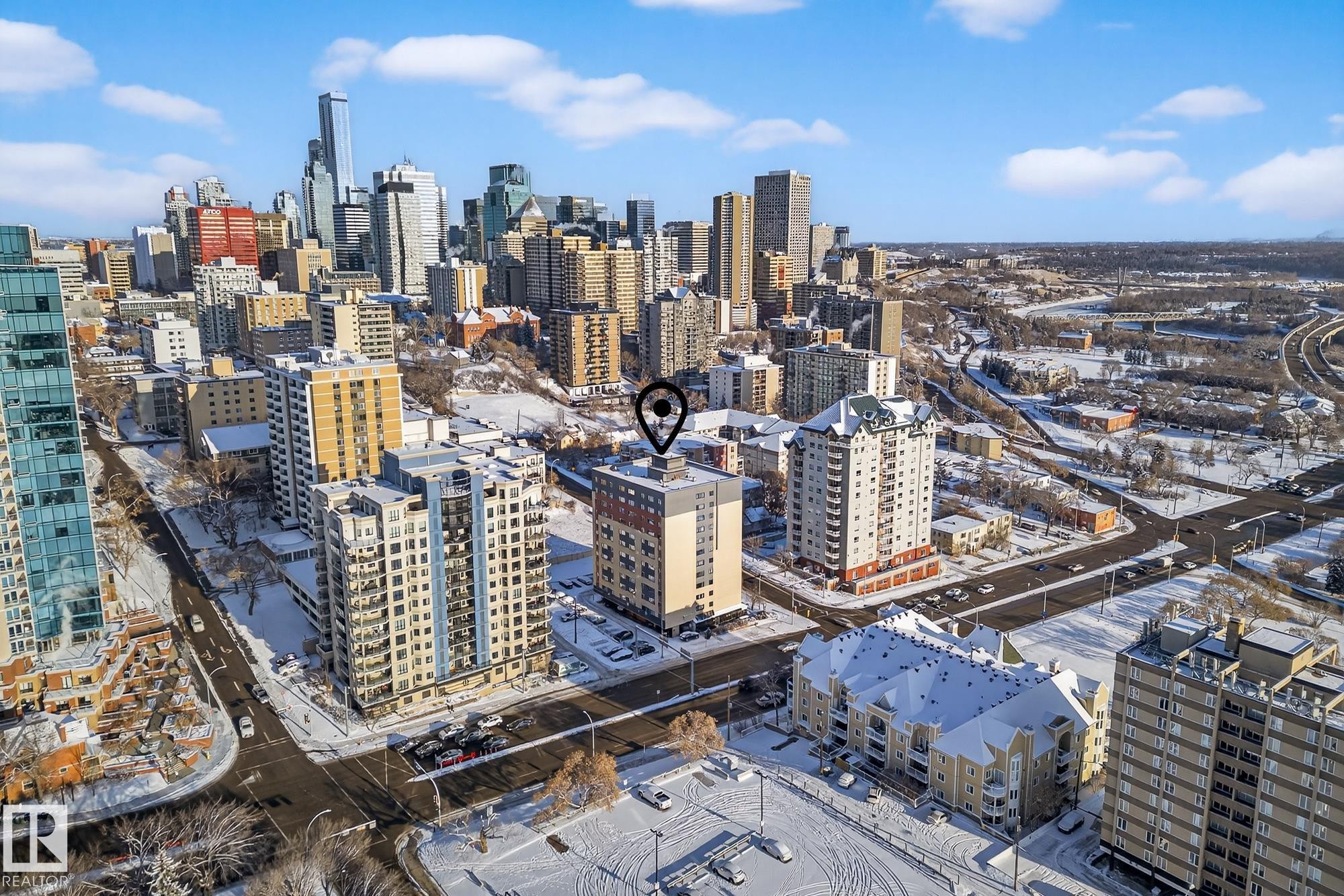 308 9710 105 Street, Edmonton, AB - Outdoor With View
