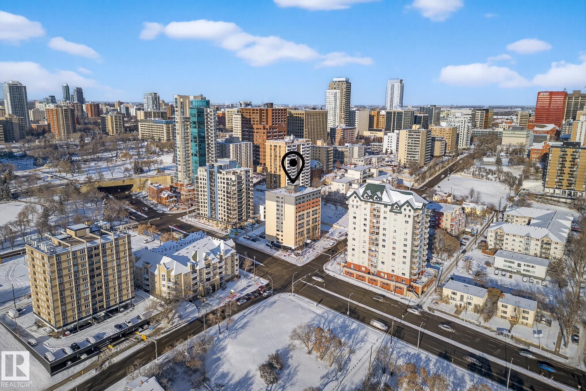 308 9710 105 Street, Edmonton, AB - Outdoor With View