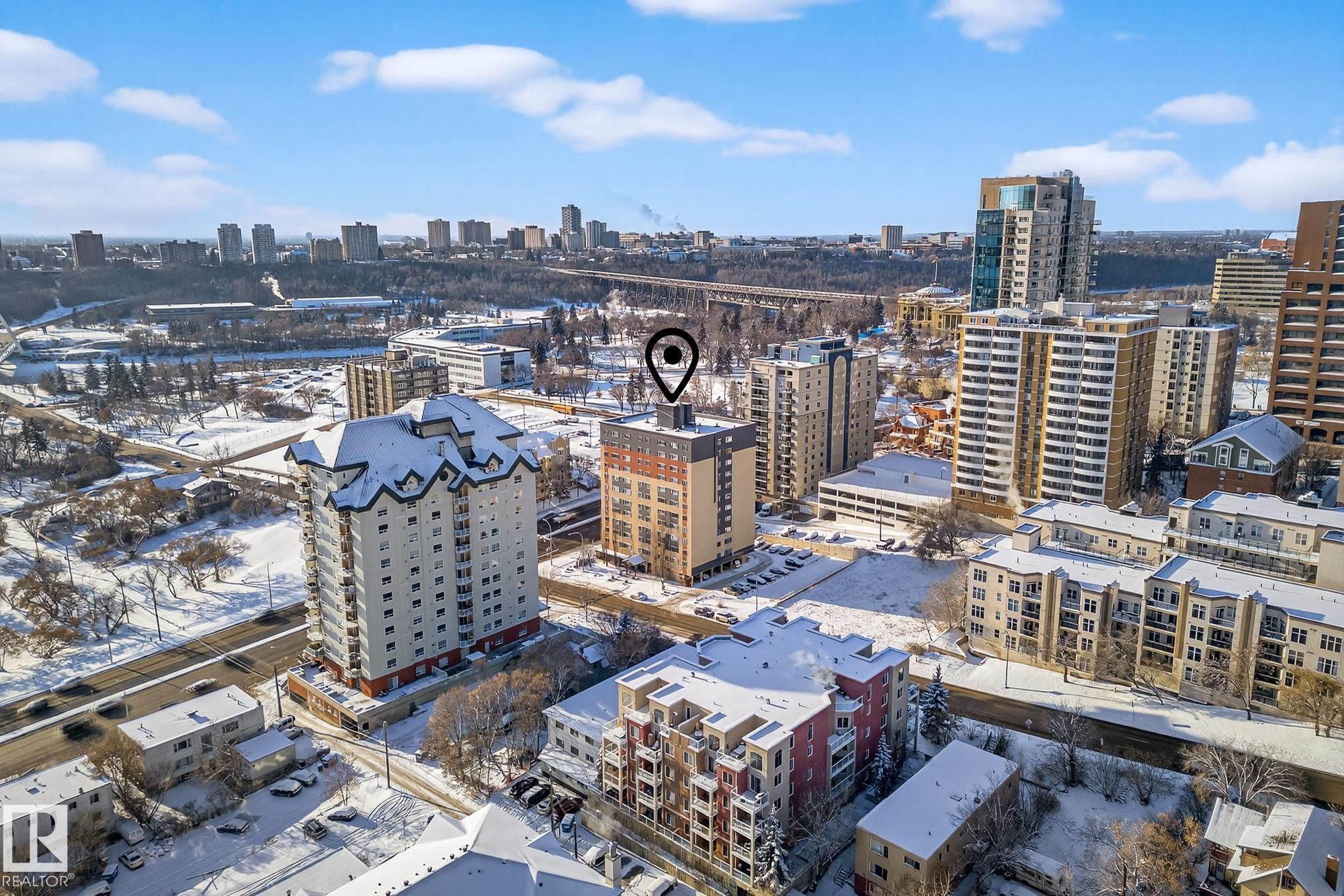 308 9710 105 Street, Edmonton, AB - Outdoor With View