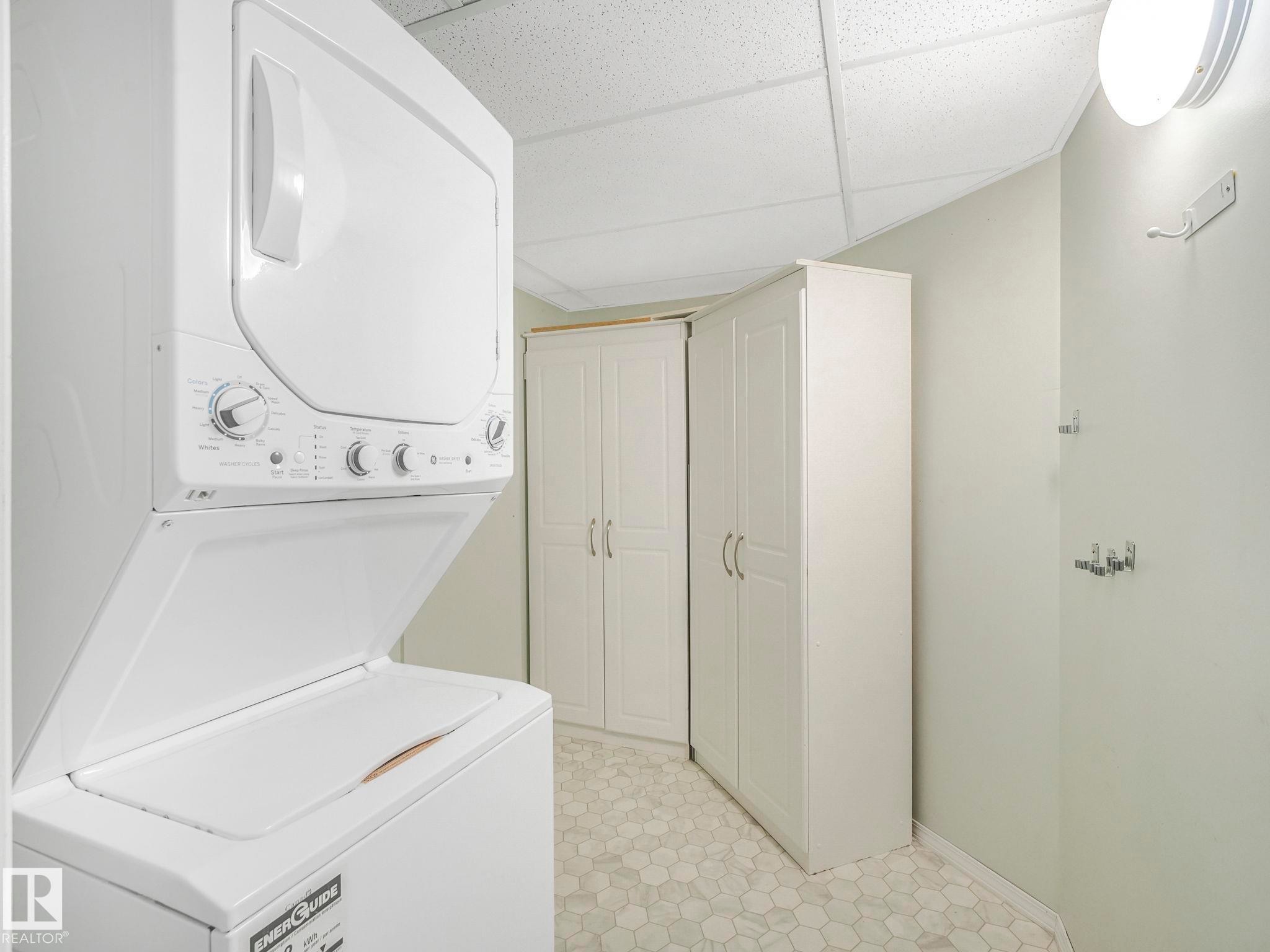 332 16035 132 Street, Edmonton, AB - Indoor Photo Showing Laundry Room