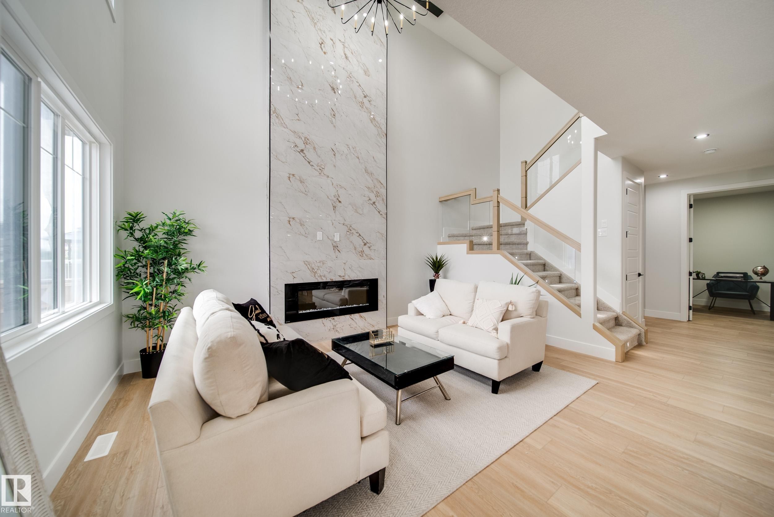 5 Pierwyck Loop, Spruce Grove, AB - Indoor With Fireplace