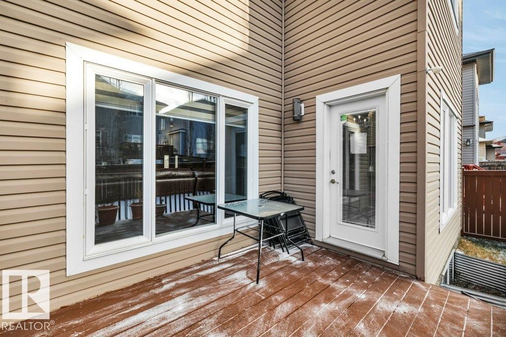 5121 1B Avenue, Edmonton, AB - Outdoor With Deck Patio Veranda