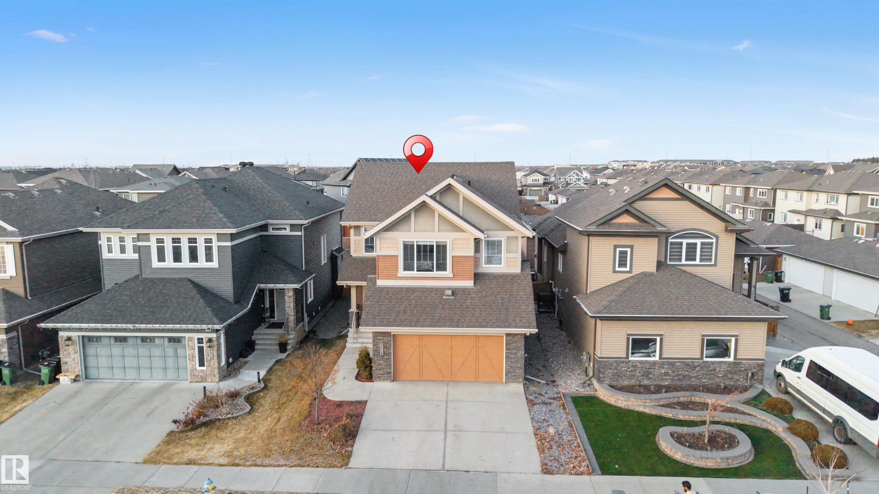 1347 Watt Drive, Edmonton, AB - Outdoor With Facade