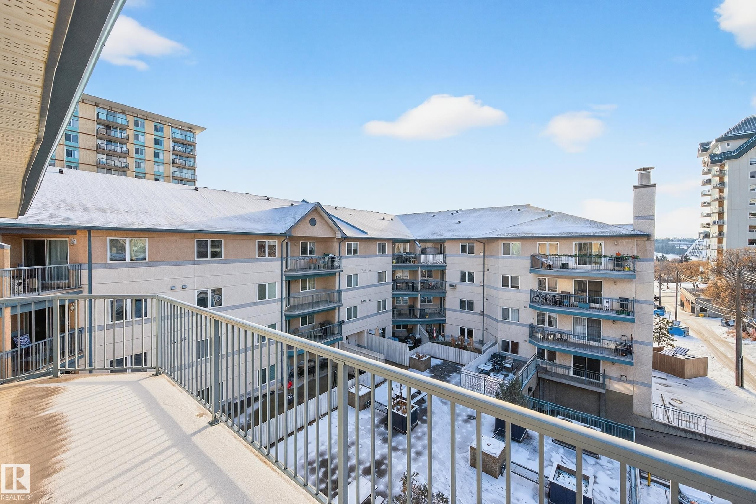 418 10403 98 Avenue, Edmonton, AB - Outdoor With Balcony