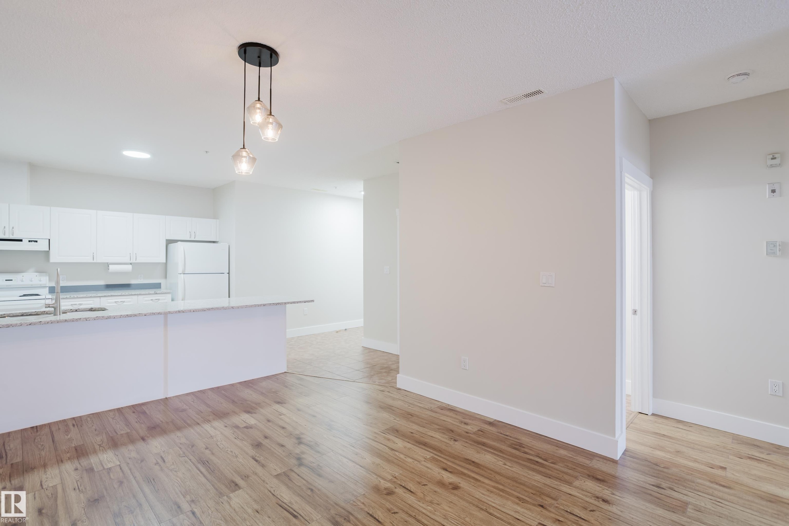 506 9919 105 Street, Edmonton, AB - Indoor Photo Showing Kitchen With Double Sink