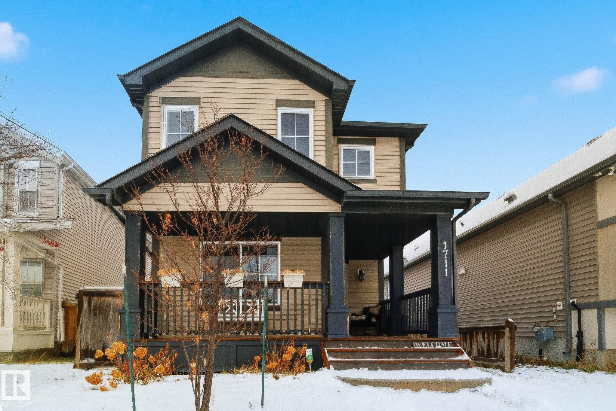 1711 56 Street Sw, Edmonton, AB - Outdoor With Deck Patio Veranda
