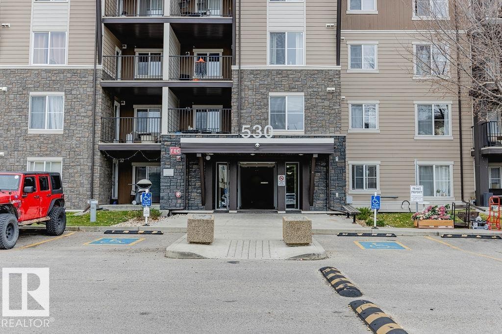219 530 Watt Boulevard, Edmonton, AB - Outdoor With Balcony With Facade