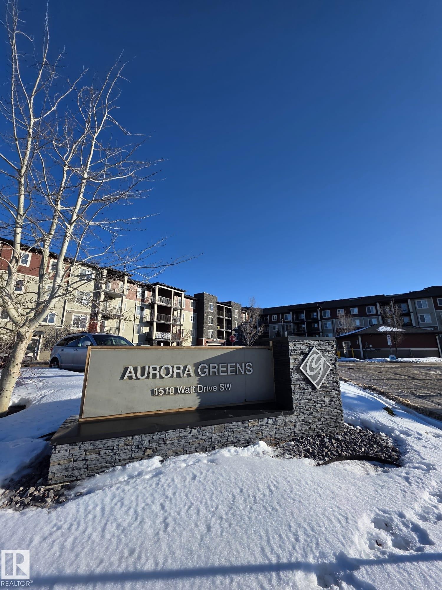 Exterior view - 313 1510 Watt Drive, Edmonton, AB - Outdoor